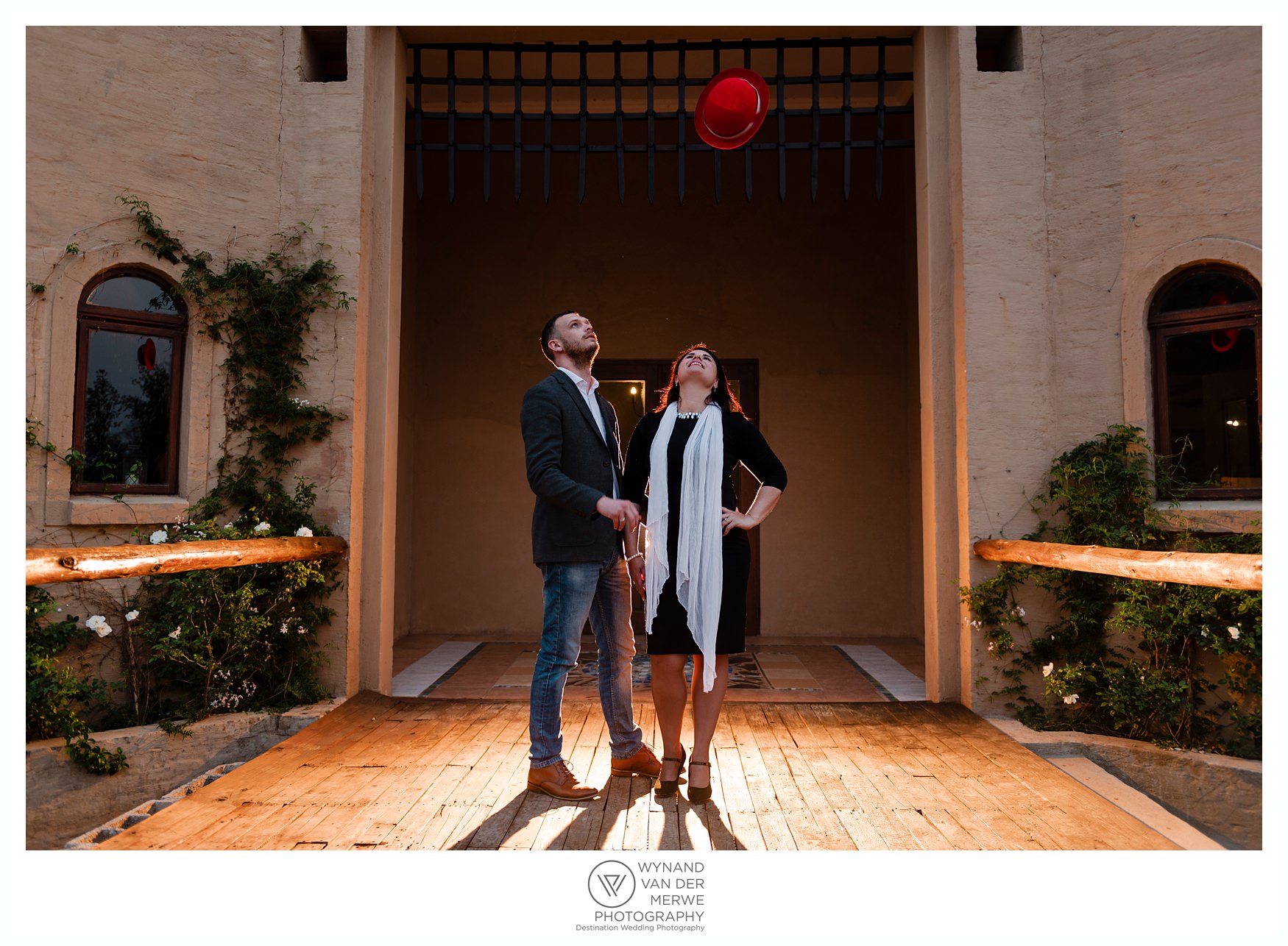 Michael & Elmarie eshoot at the Moors Castle