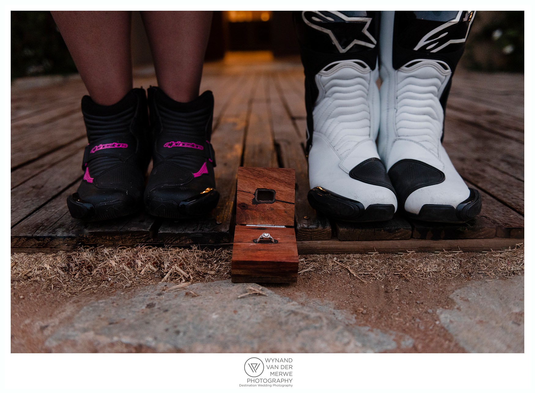 Michael & Elmarie eshoot at the Moors Castle