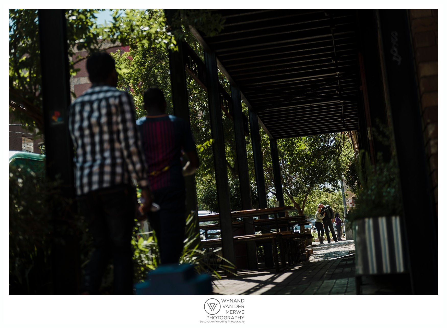 Chris & Marike eshoot in Maboneng