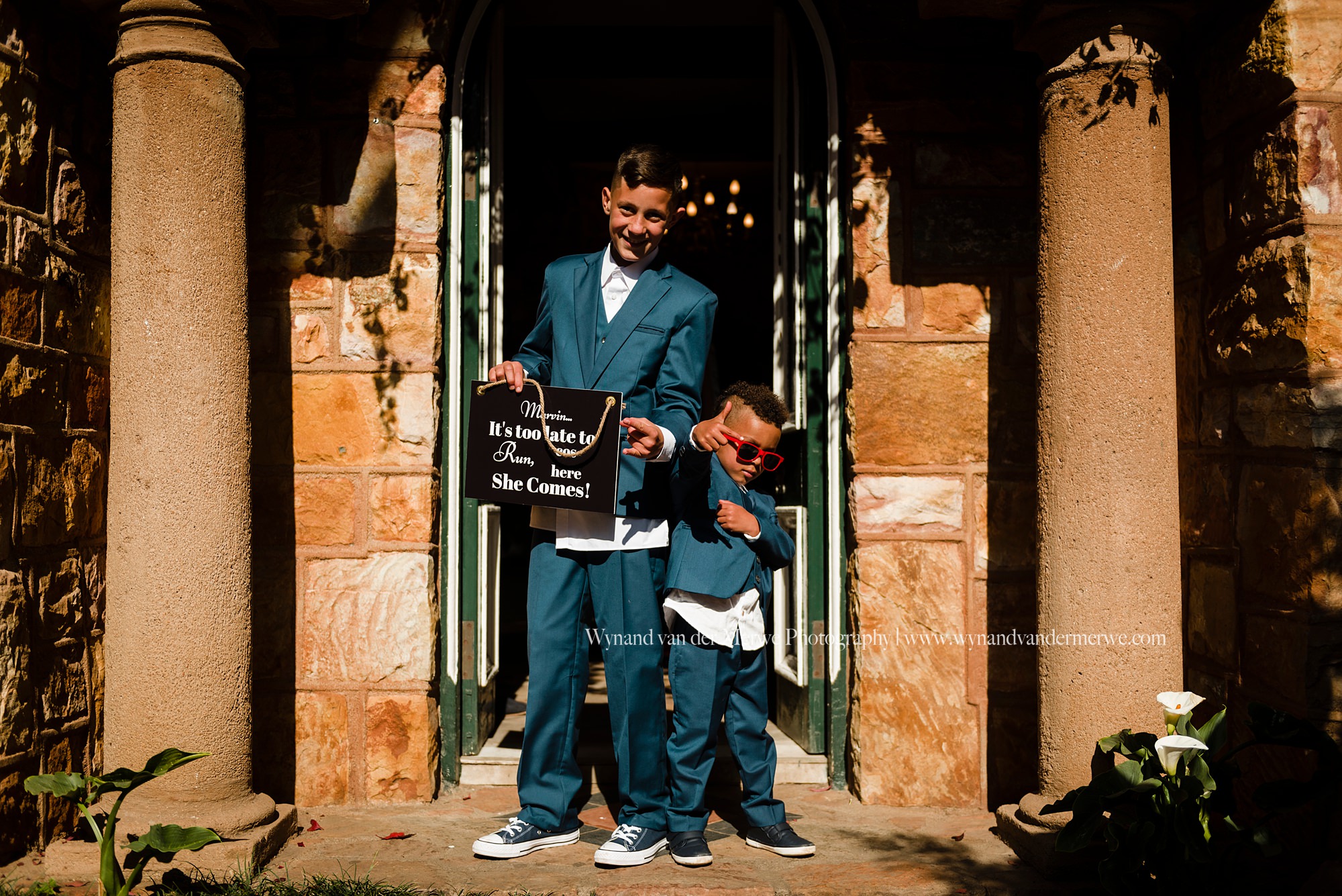 Marvin and Sade Shepstone Gardens wedding