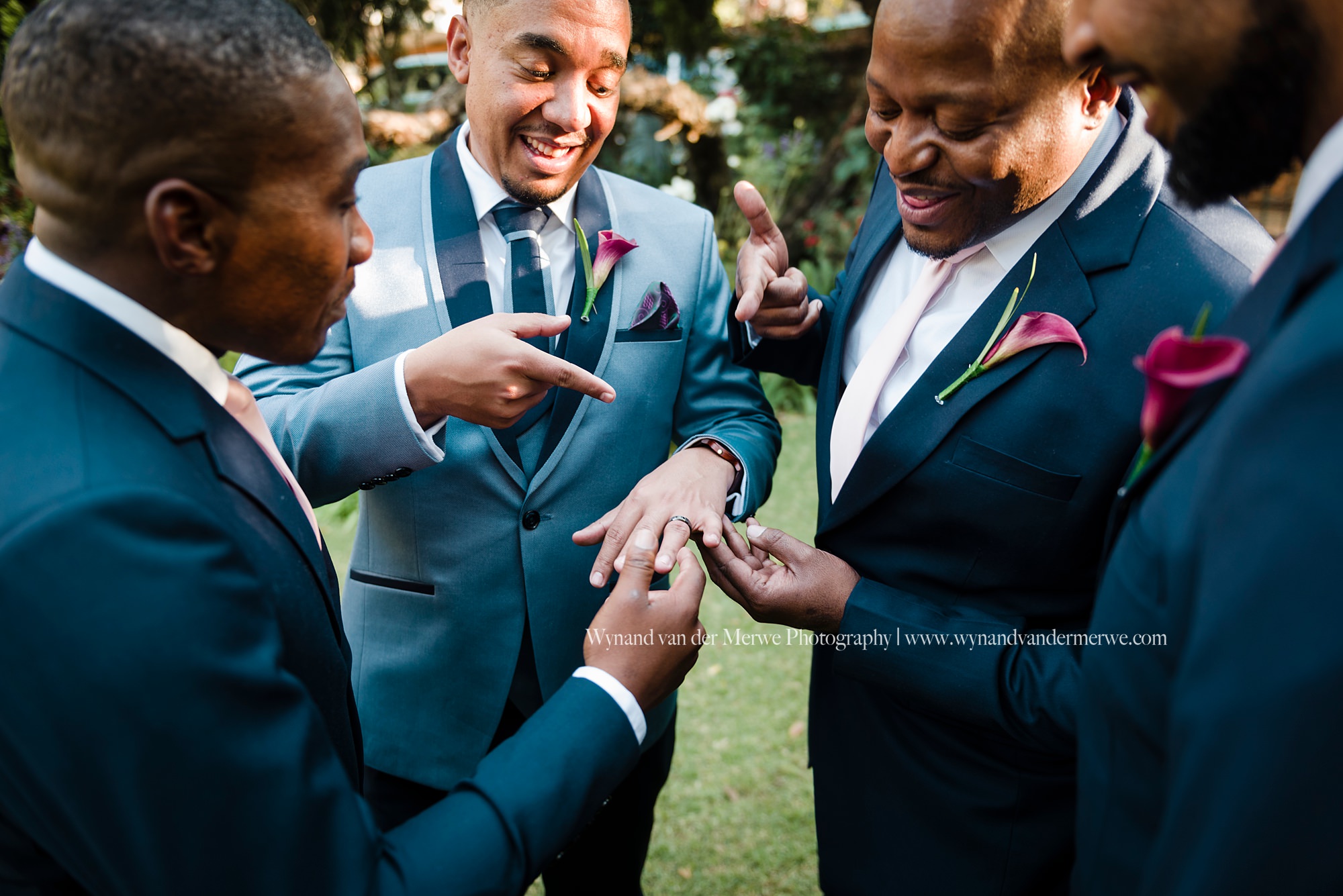 Marvin and Sade Shepstone Gardens wedding
