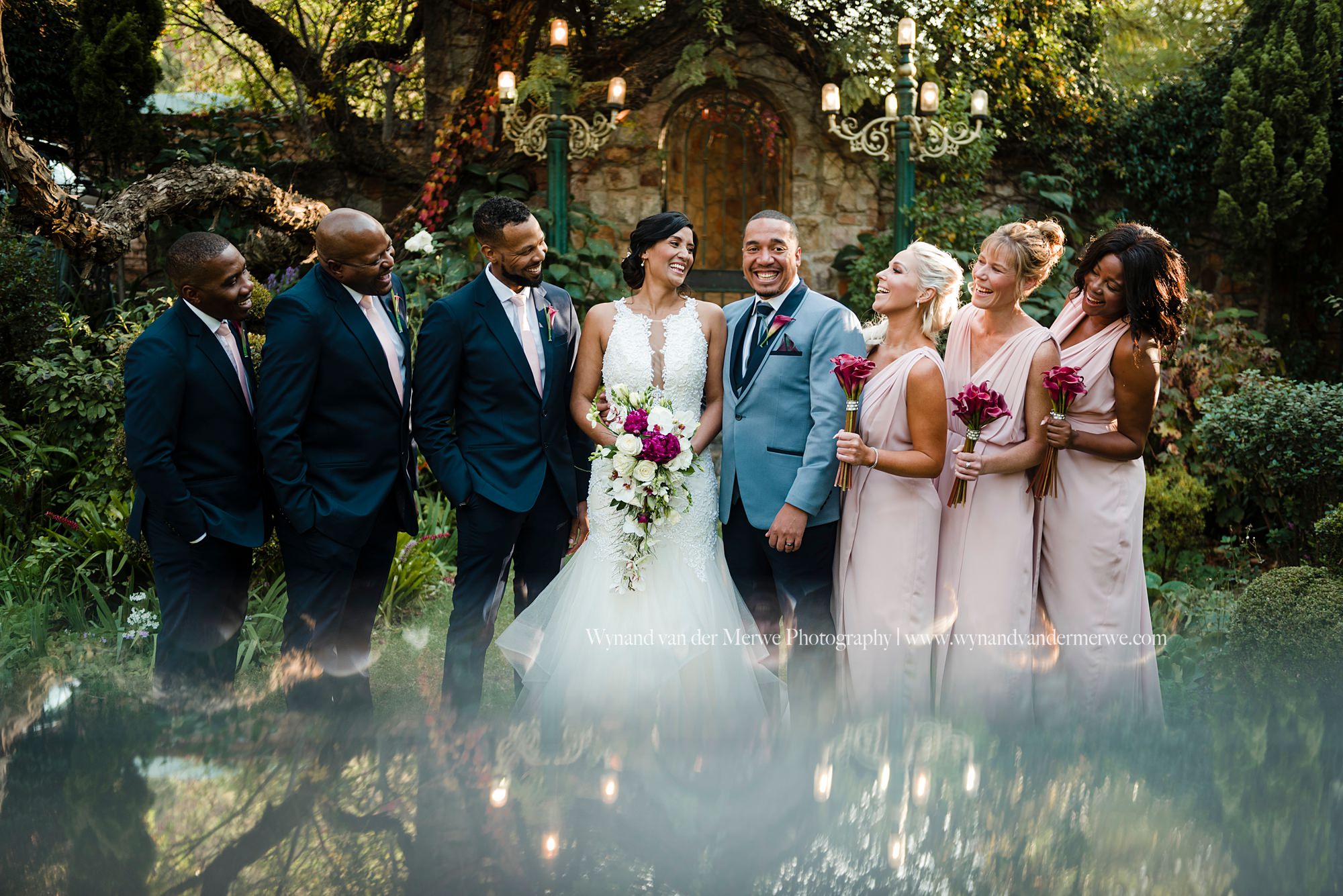 Marvin and Sade Shepstone Gardens wedding