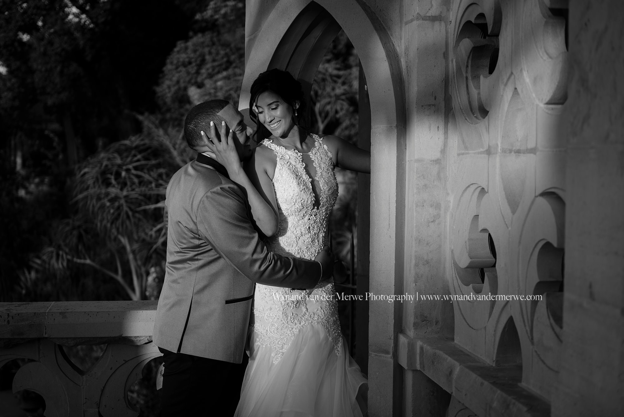Marvin and Sade Shepstone Gardens wedding