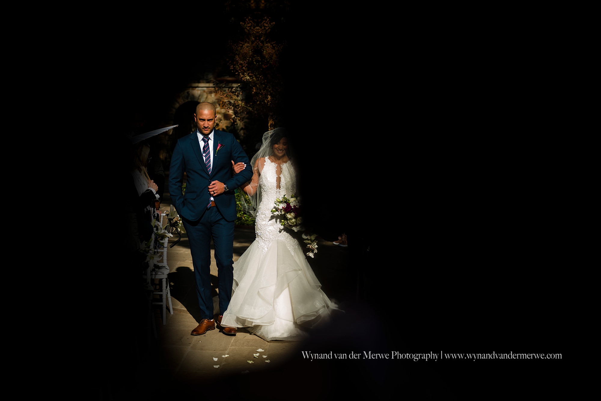 Marvin and Sade Shepstone Gardens wedding