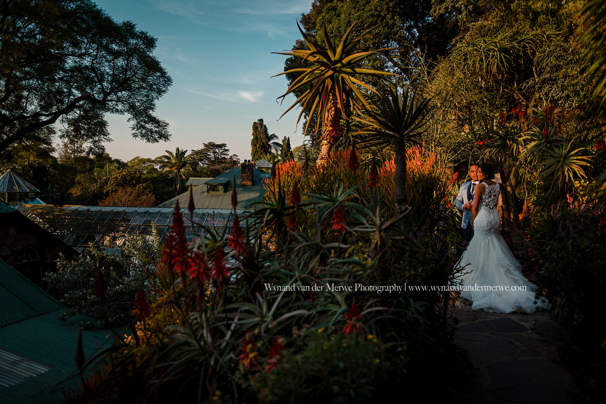 Marvin and Sade Shepstone Gardens wedding