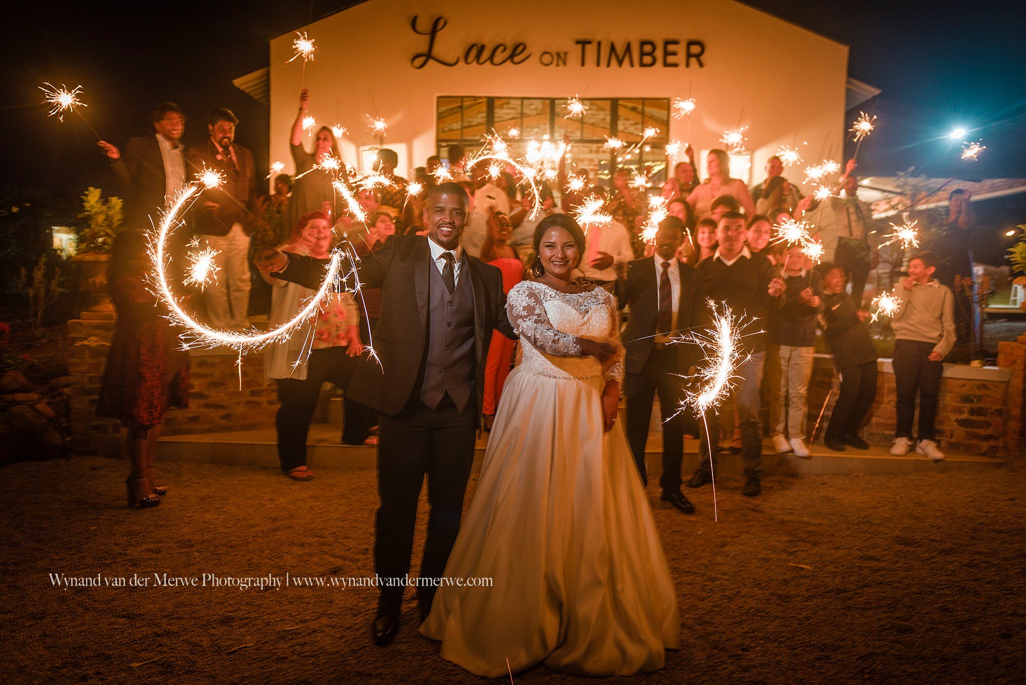 Lace on Timber Wedding