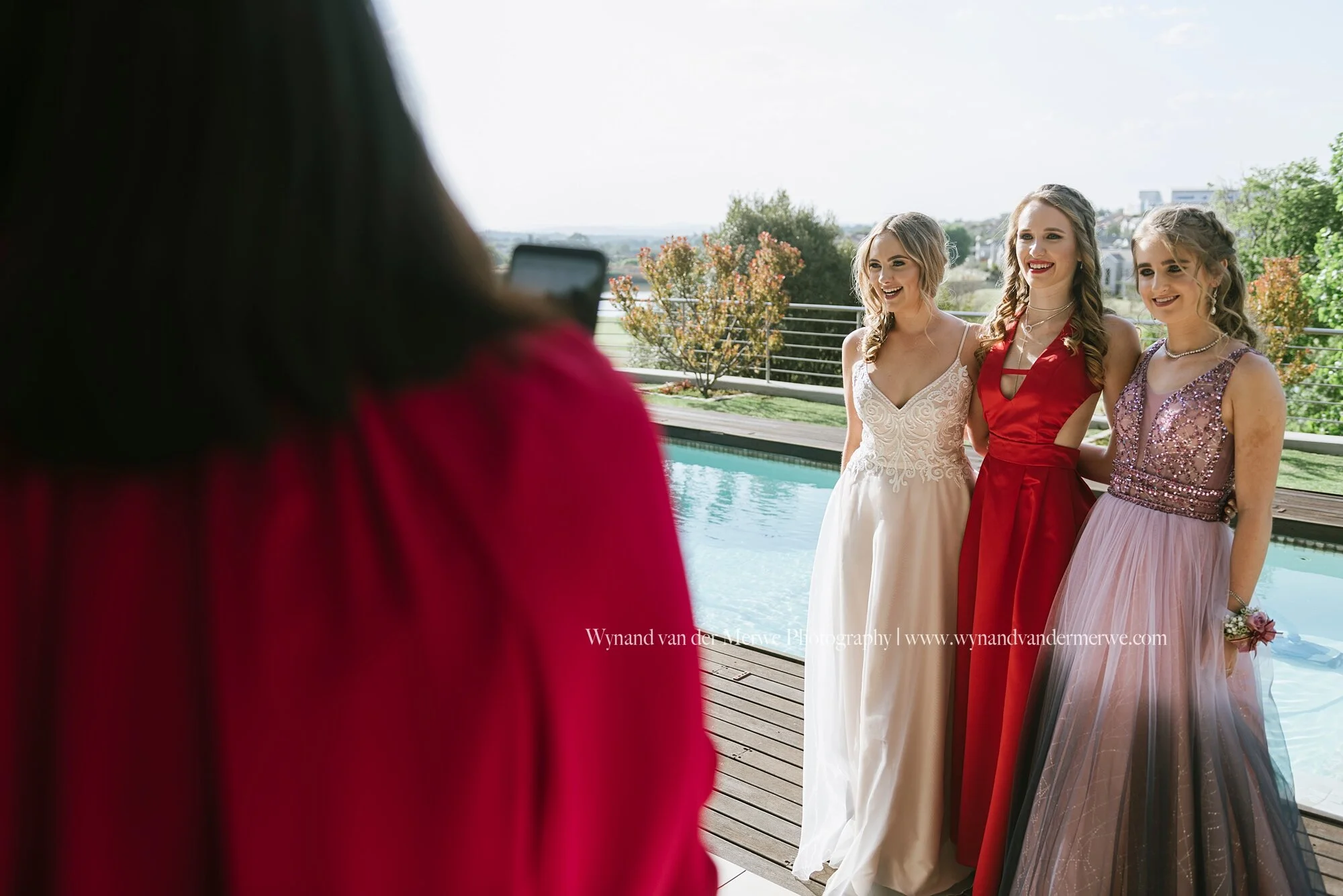 Liezl and friends matric farewell
