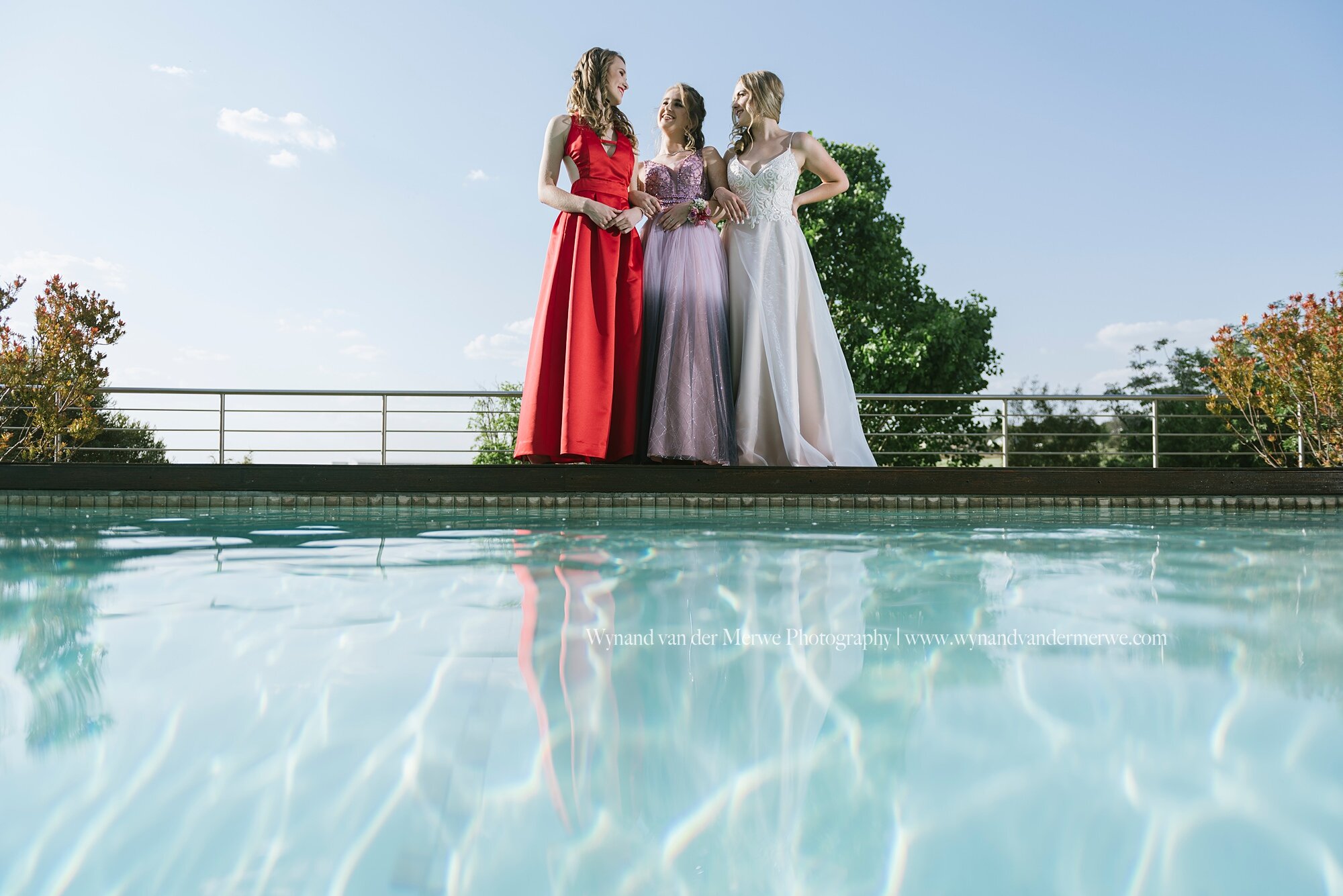 Liezl and friends matric farewell