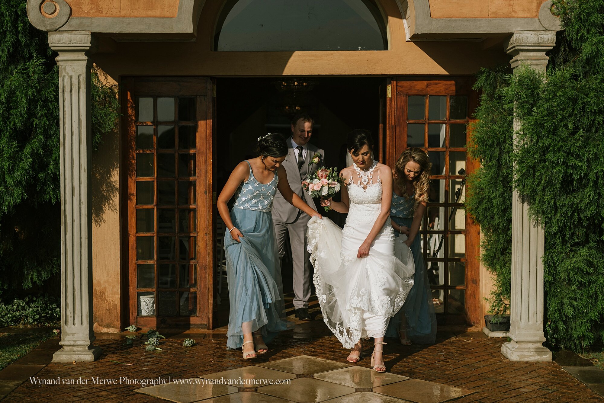 Ferreira and Michelle's wedding at Oakfield Farm