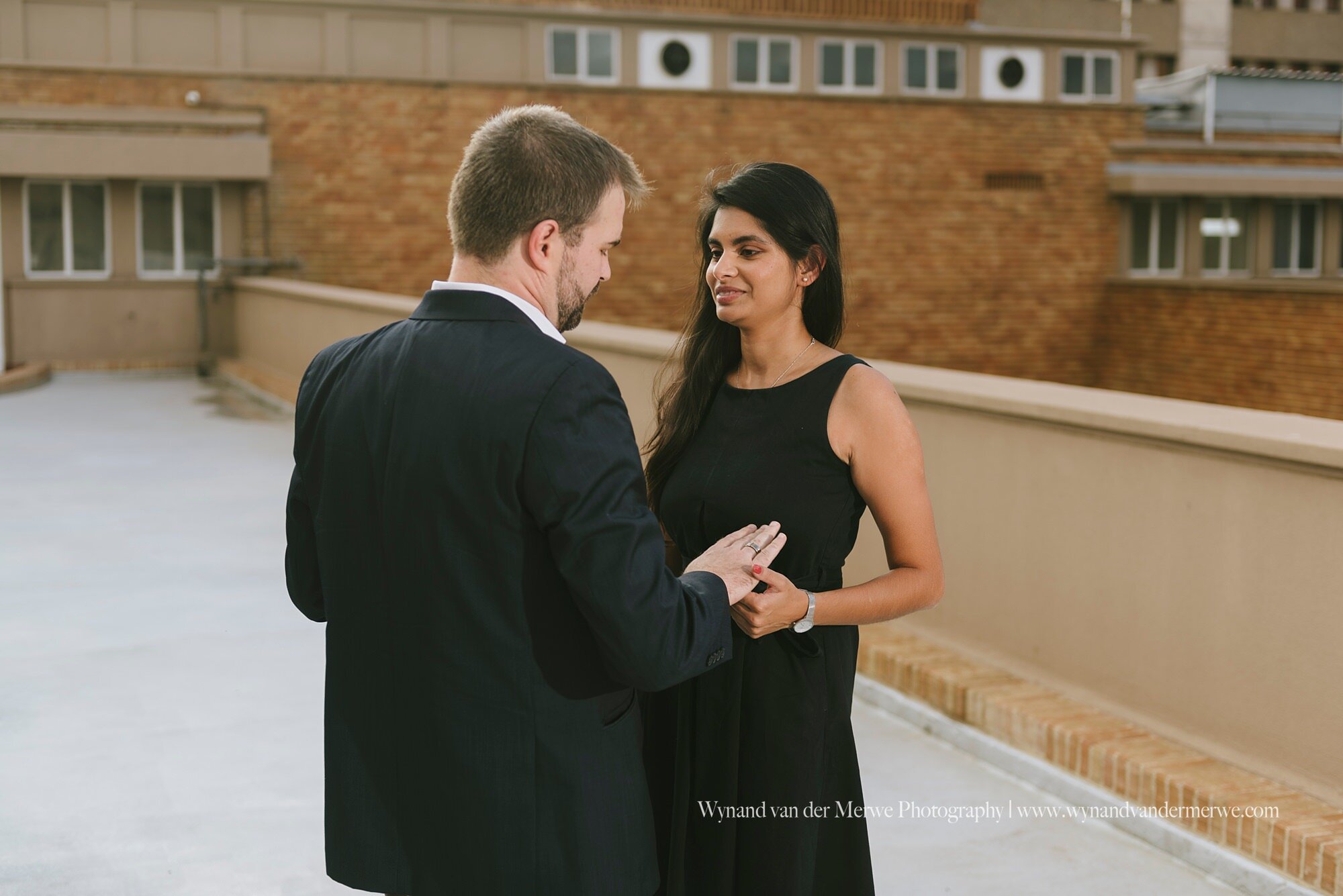 Zander and Akira engagement shoot