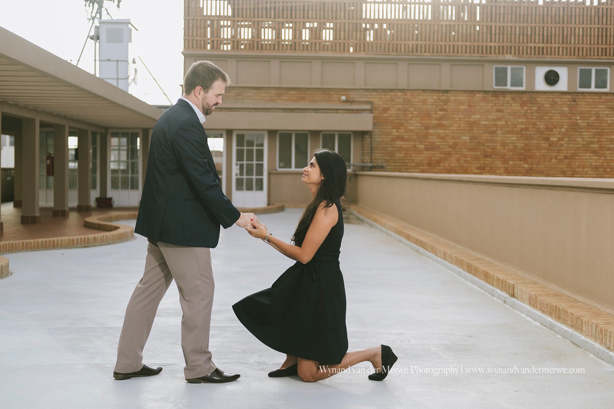 Zander and Akira engagement shoot