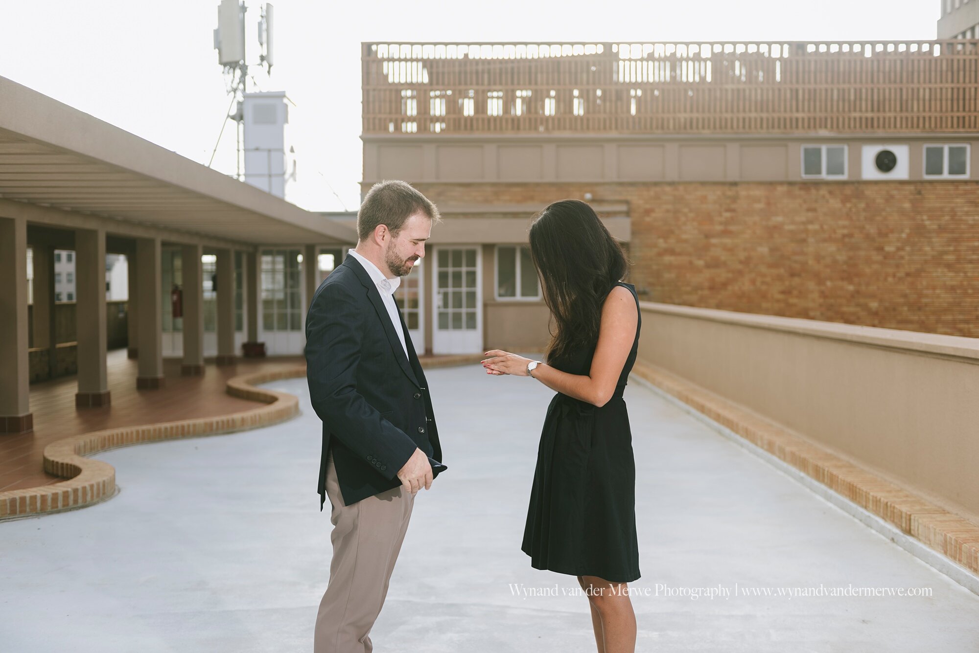 Zander and Akira engagement shoot