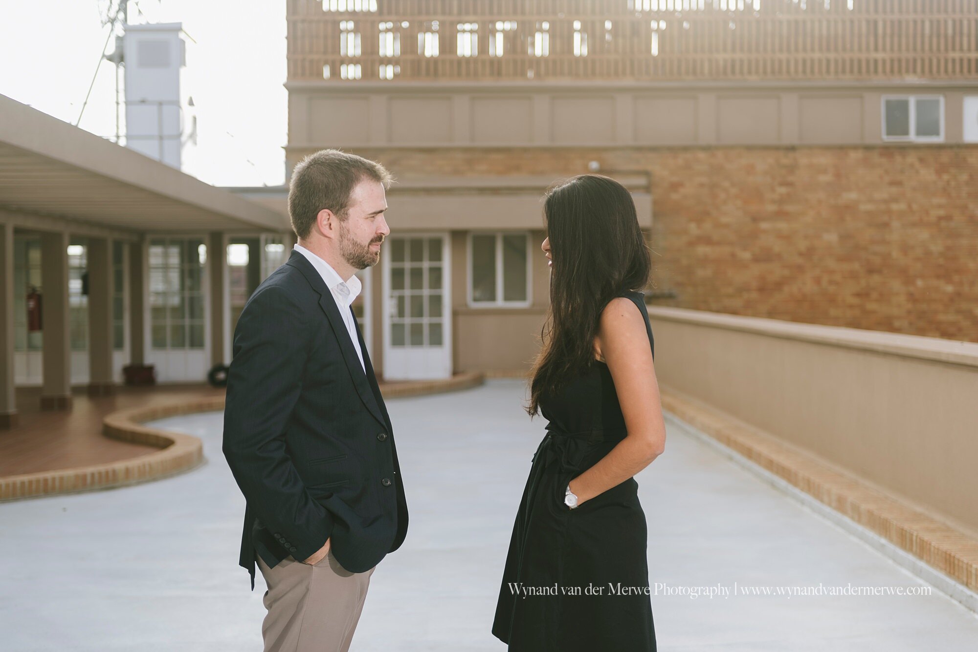 Zander and Akira engagement shoot