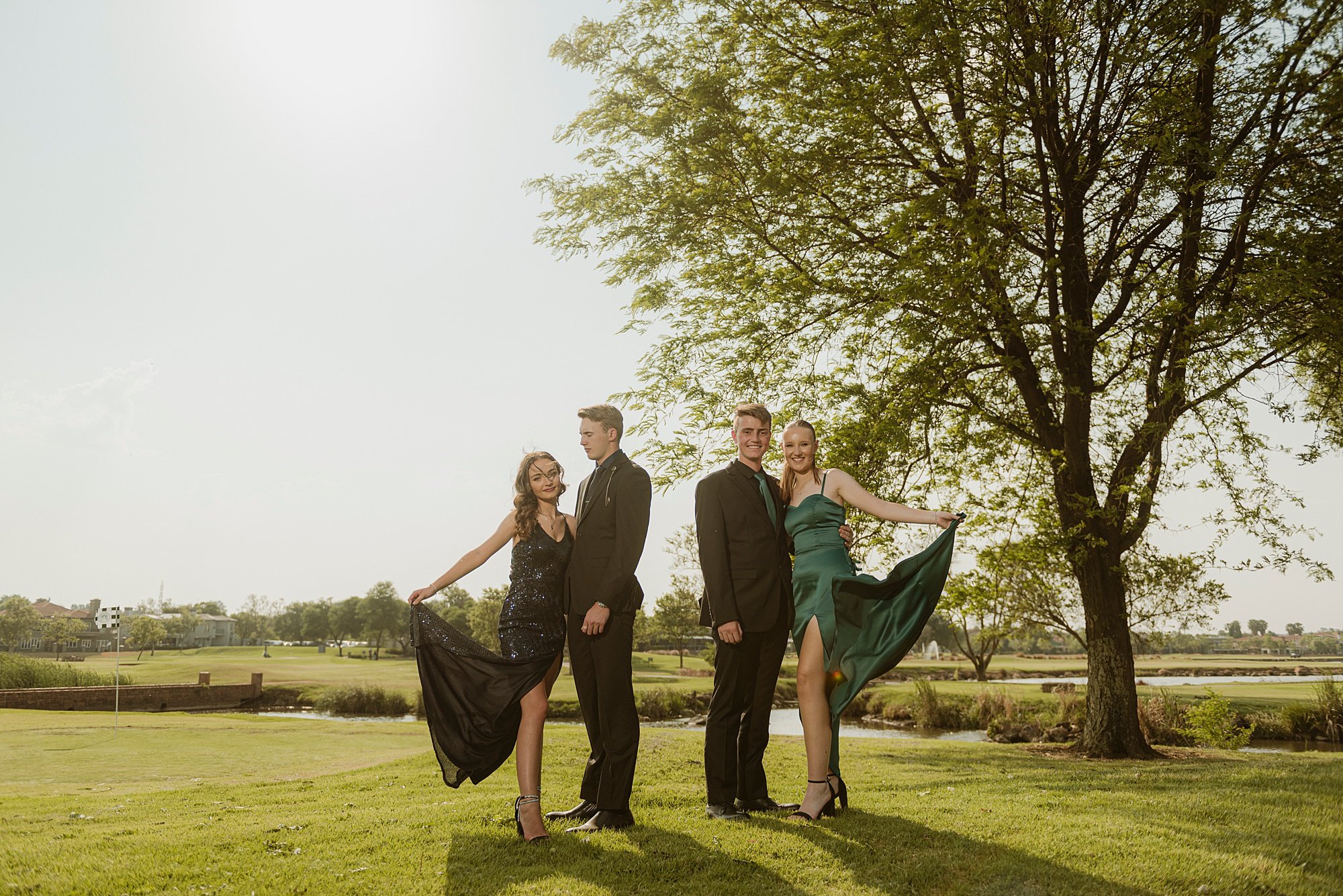 Zoe and friends' Matric Farewell