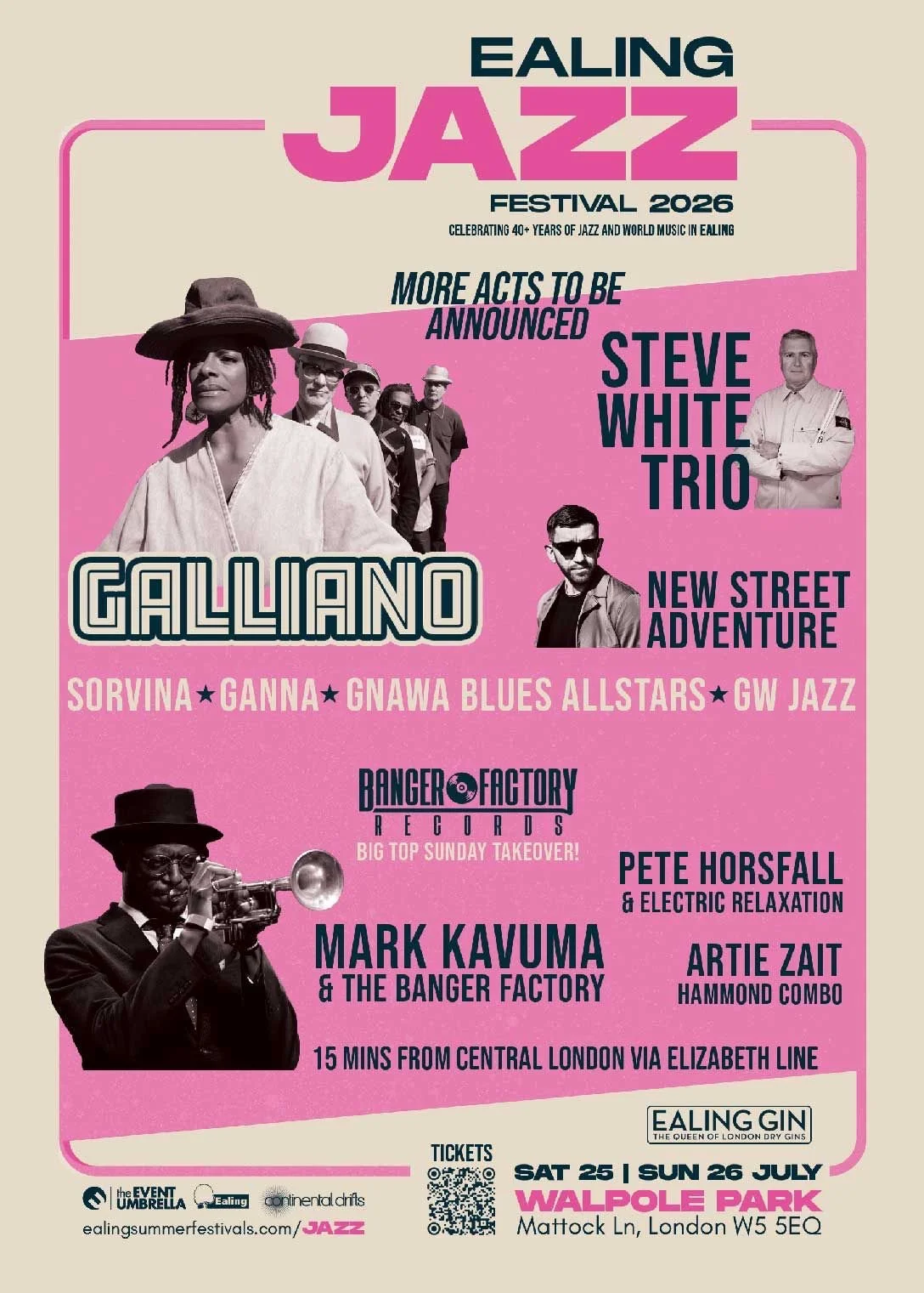 Ealing Summer Festivals - Jazz Festival