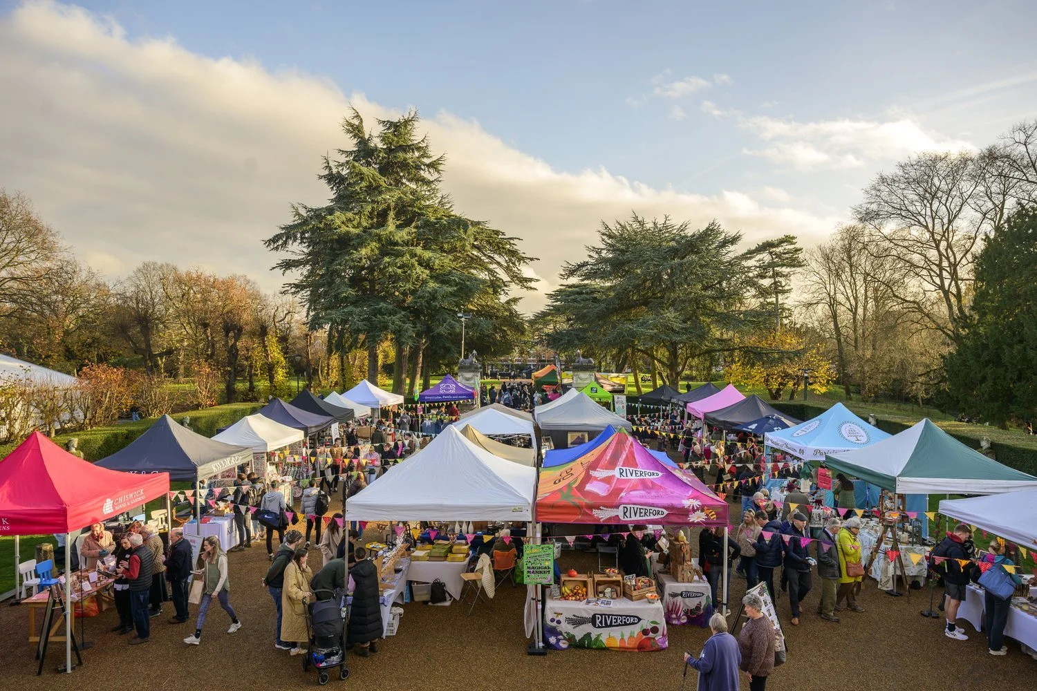 Duck Pond Market Christmas @ Chiswick House &amp; Gardens 