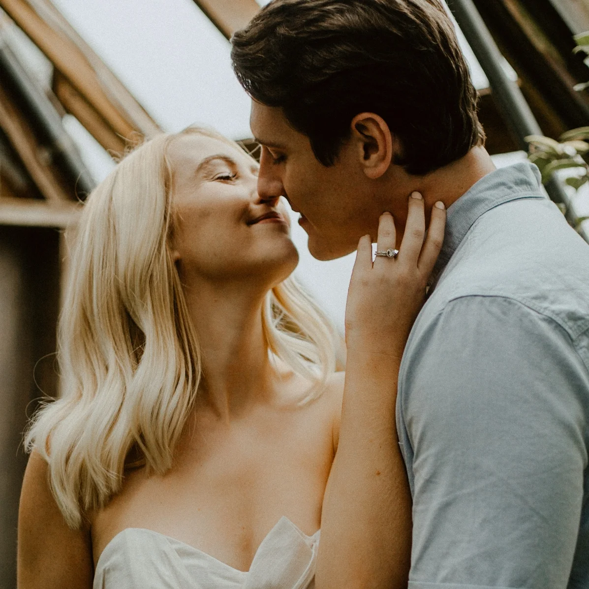 Nashville Garden Engagement Session
