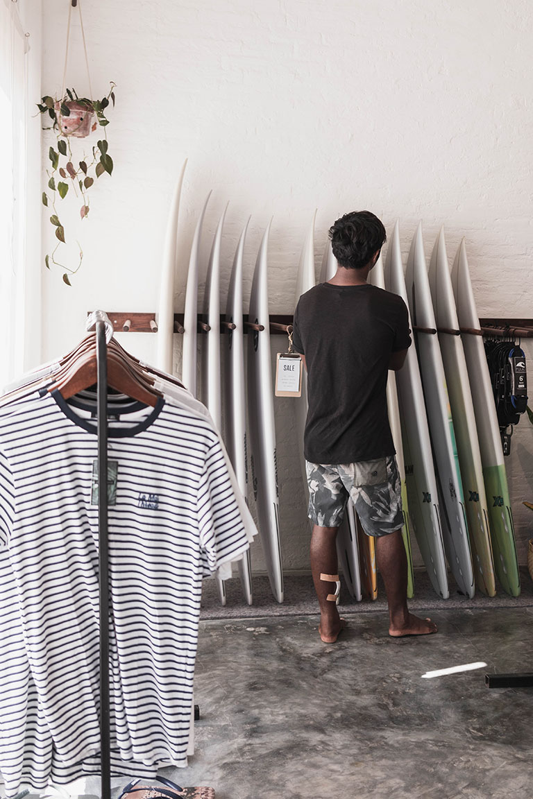 nalua Surf shop Lombok