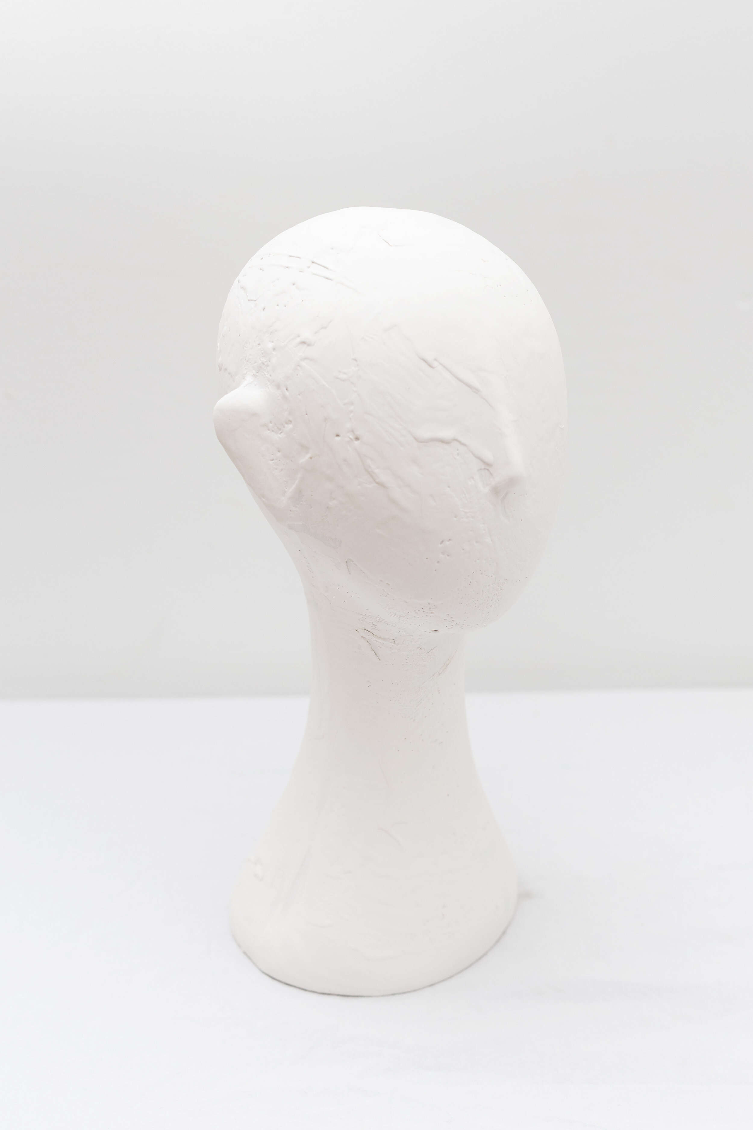White Textured Bust