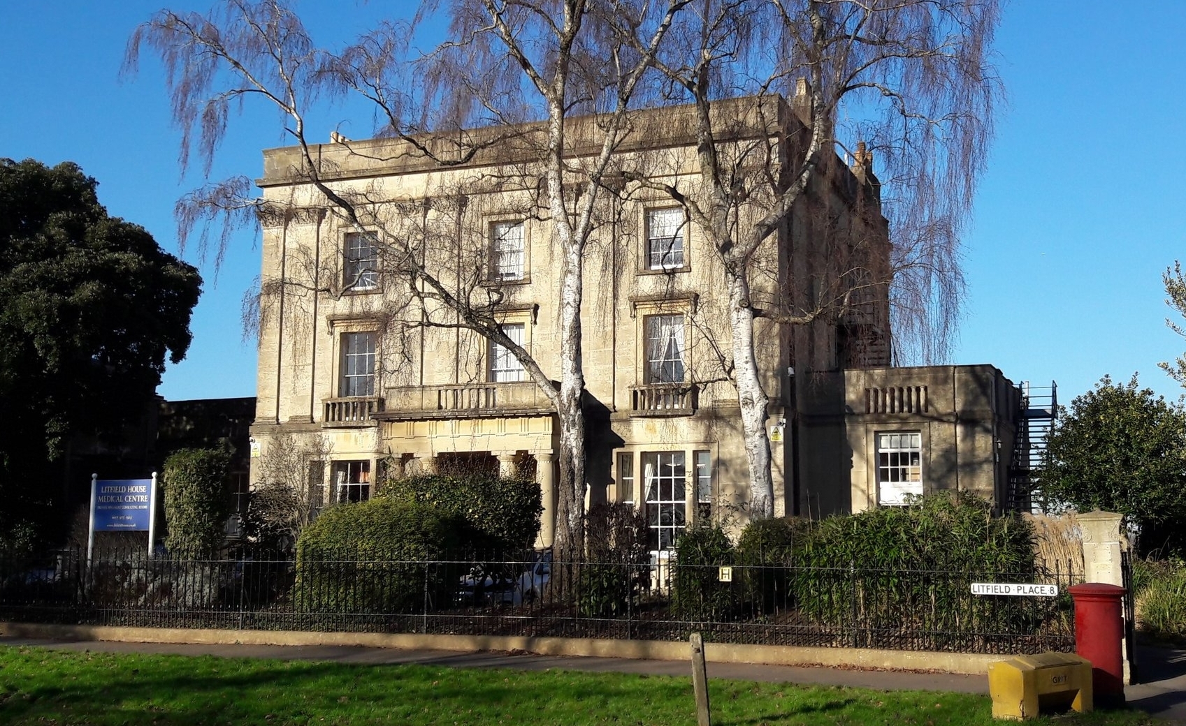 The front of Litfield House Medical Centre