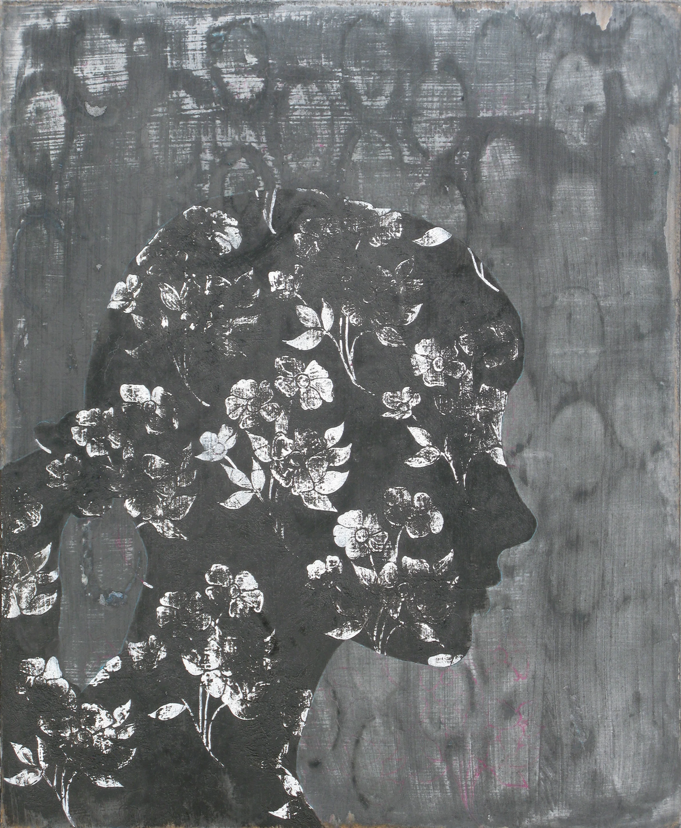   Angna Enters , 2013 Oil on Board, 30.5 x 25cm 