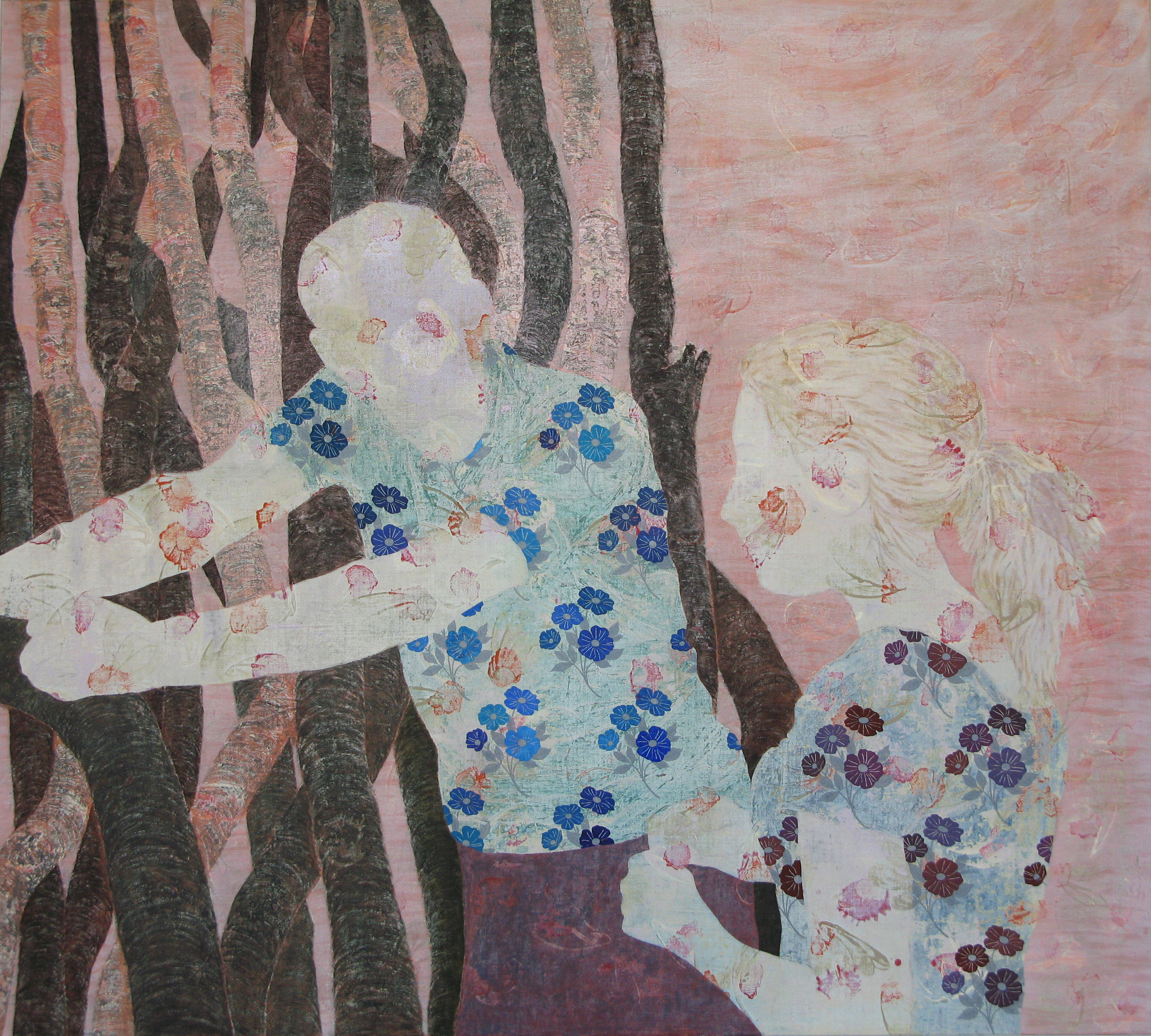   Beyond Ice and Night and Fear , 2008 Oil on Linen, 138 x 152cm 