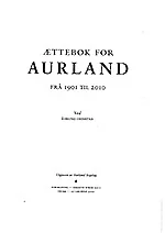 Ættebok Aurland 1901 – 2010