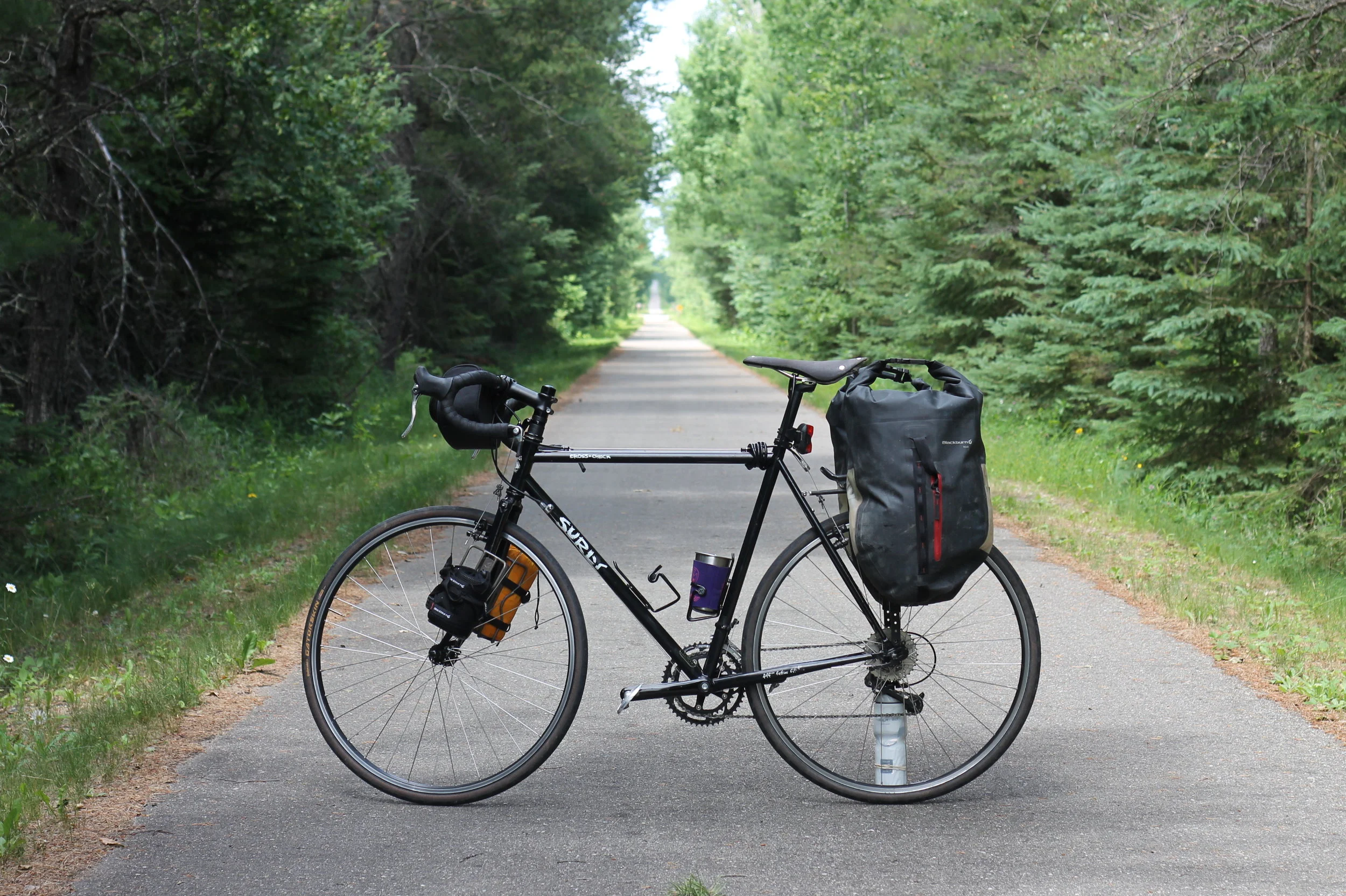 Bike Camp to Bemidji Lake