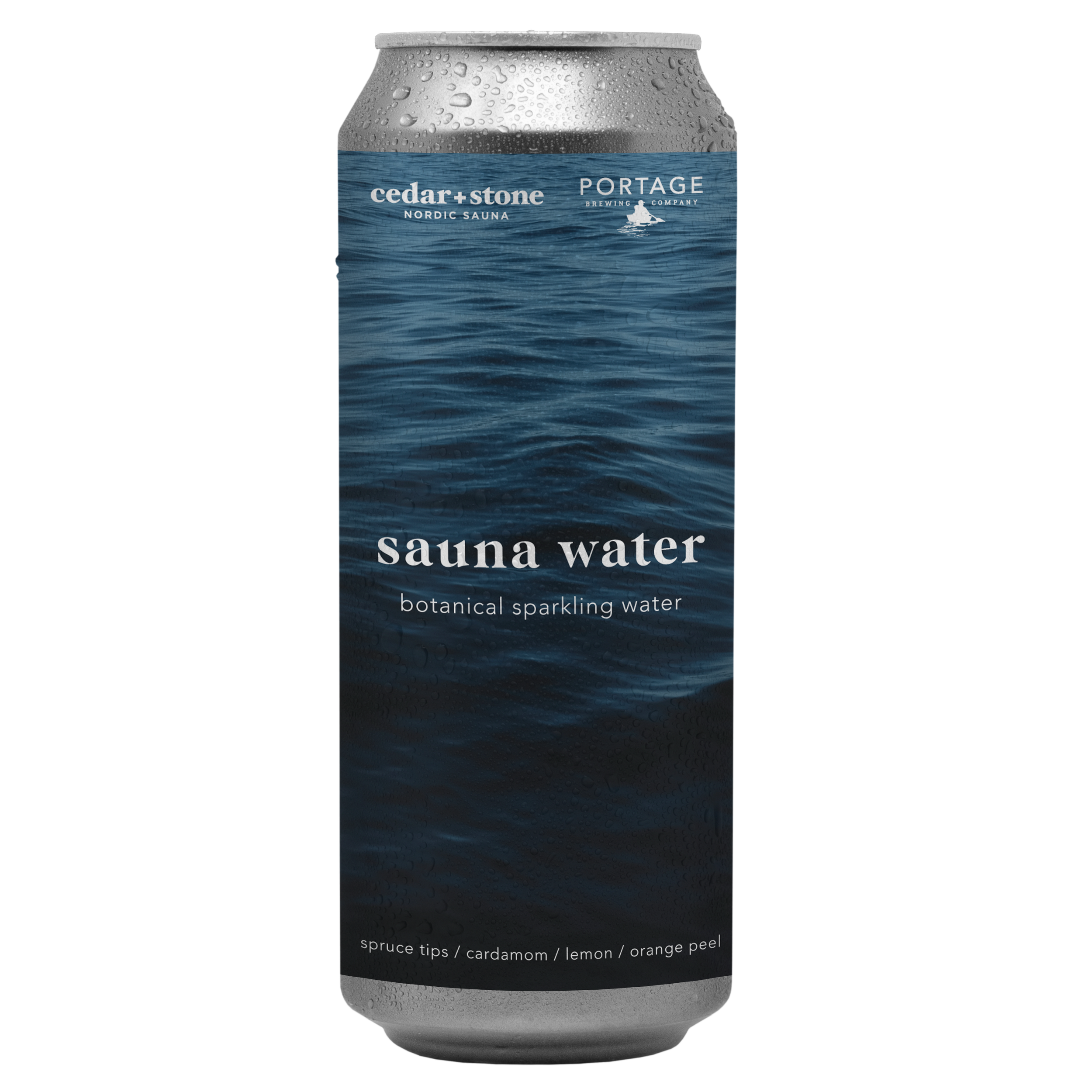 Sauna Water, Botanical Sparkling Water (NA)