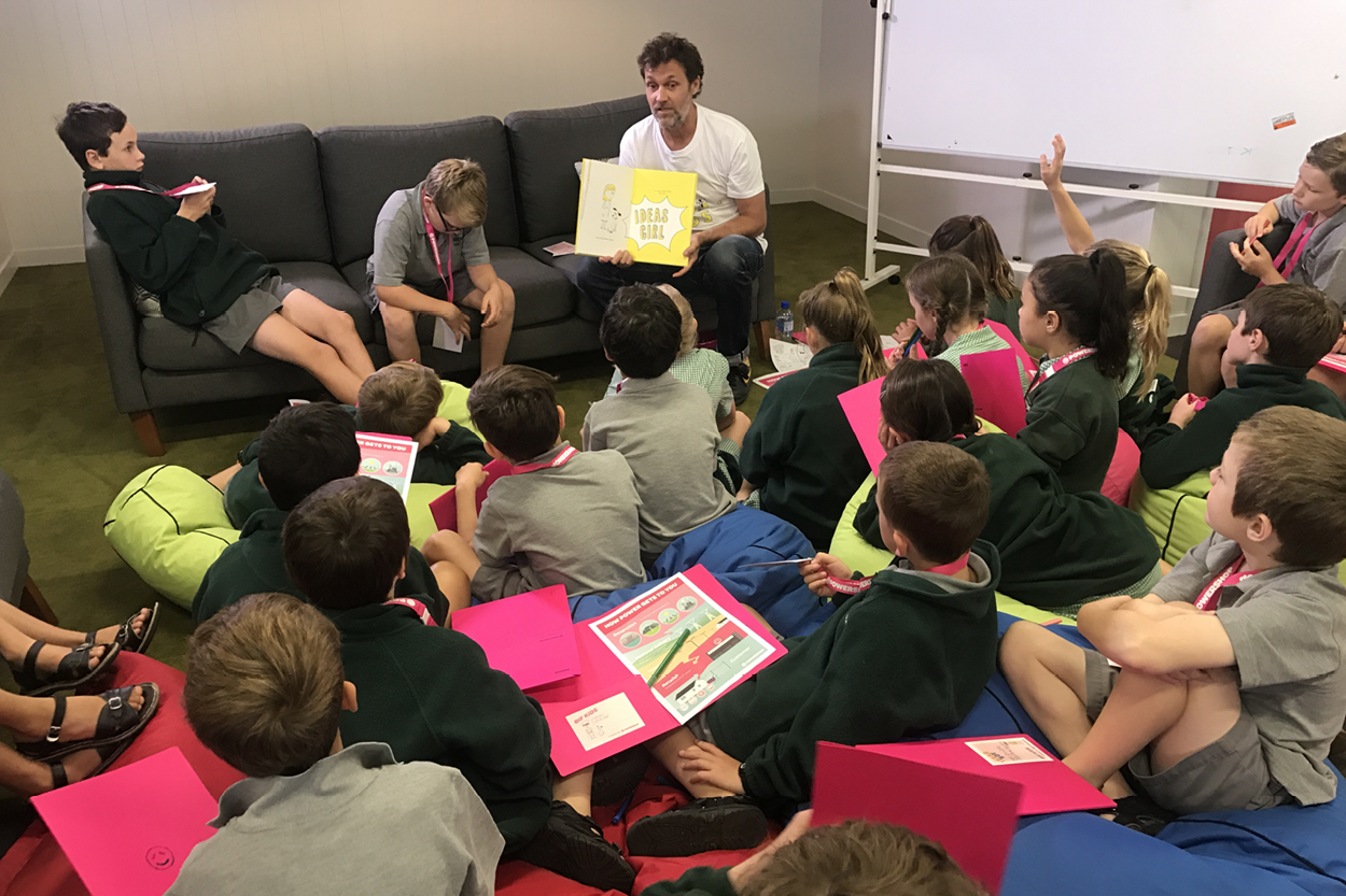 1. INSPIRE Reading stories to show problem solving in action.