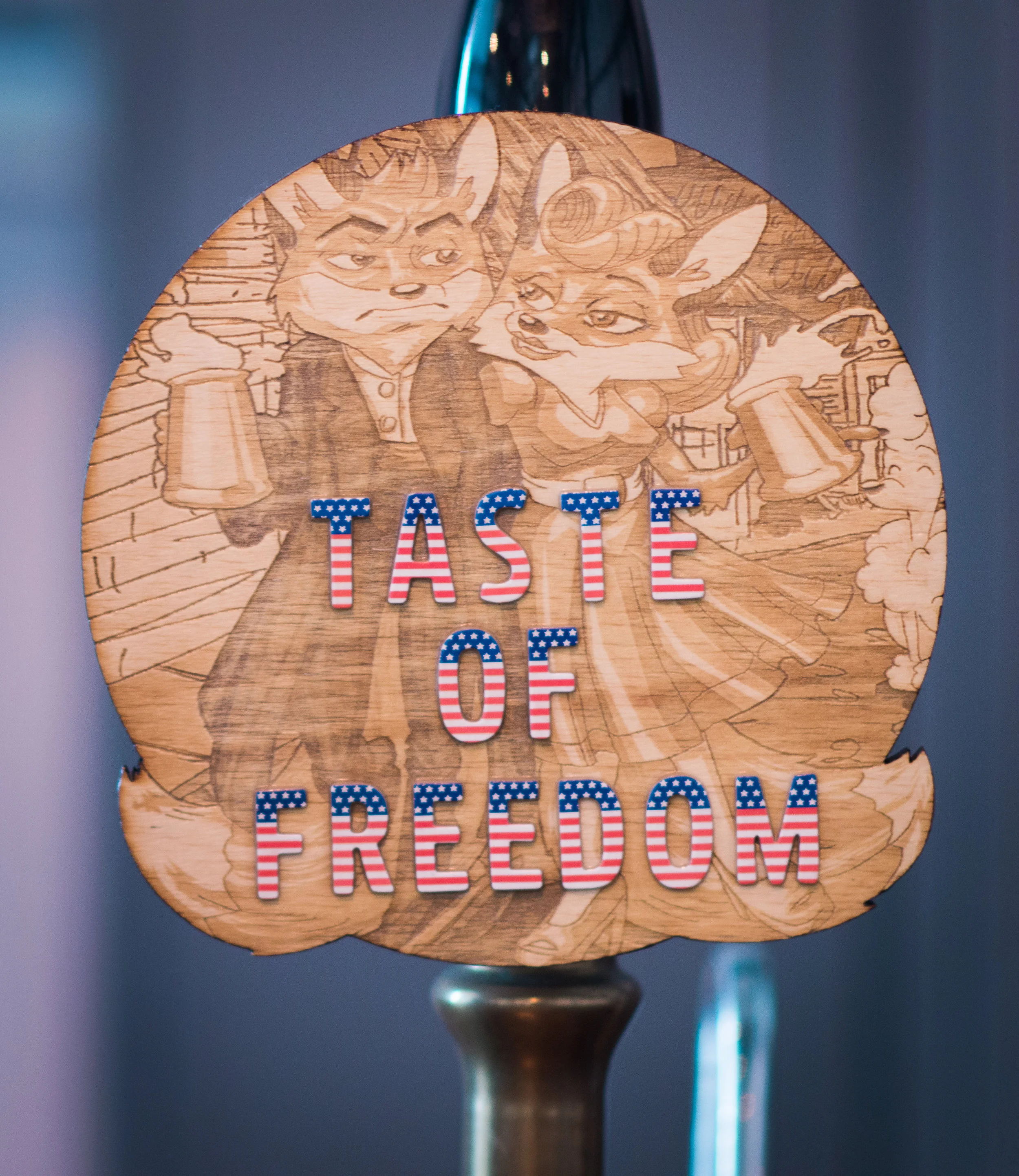 An appropriately named homebrew, made by Ronnie himself.