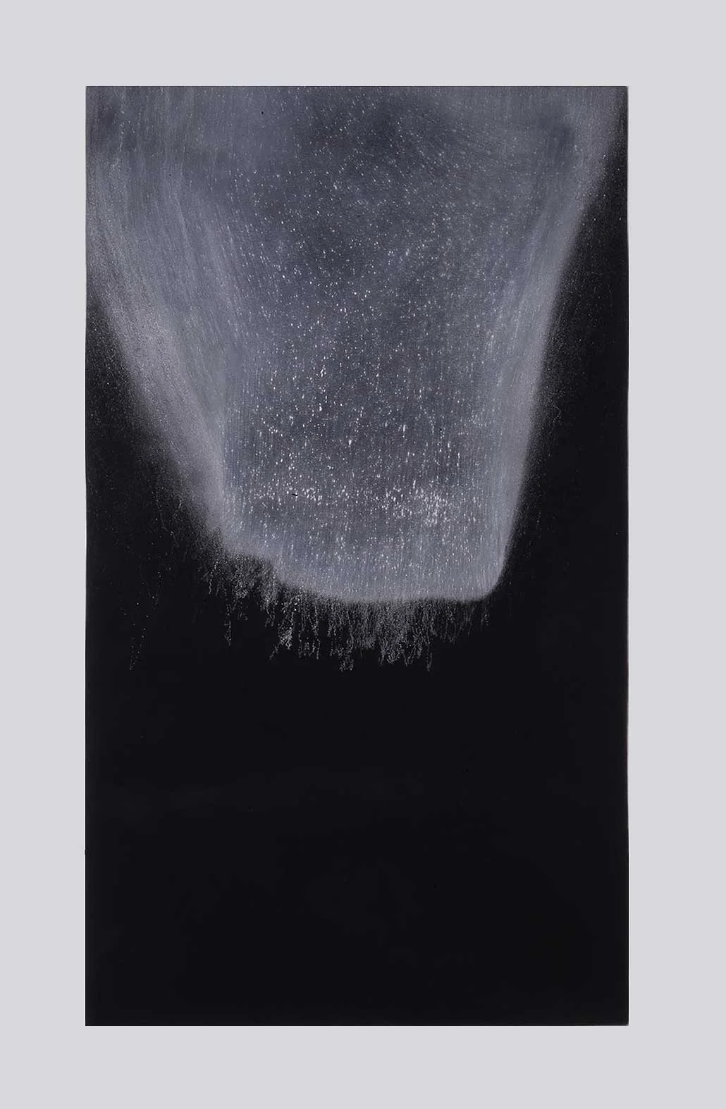 ENCROACHING VISTA 1997 limestone powder on carbon deposit 114.4 x 76.3 cm (private collection UK)