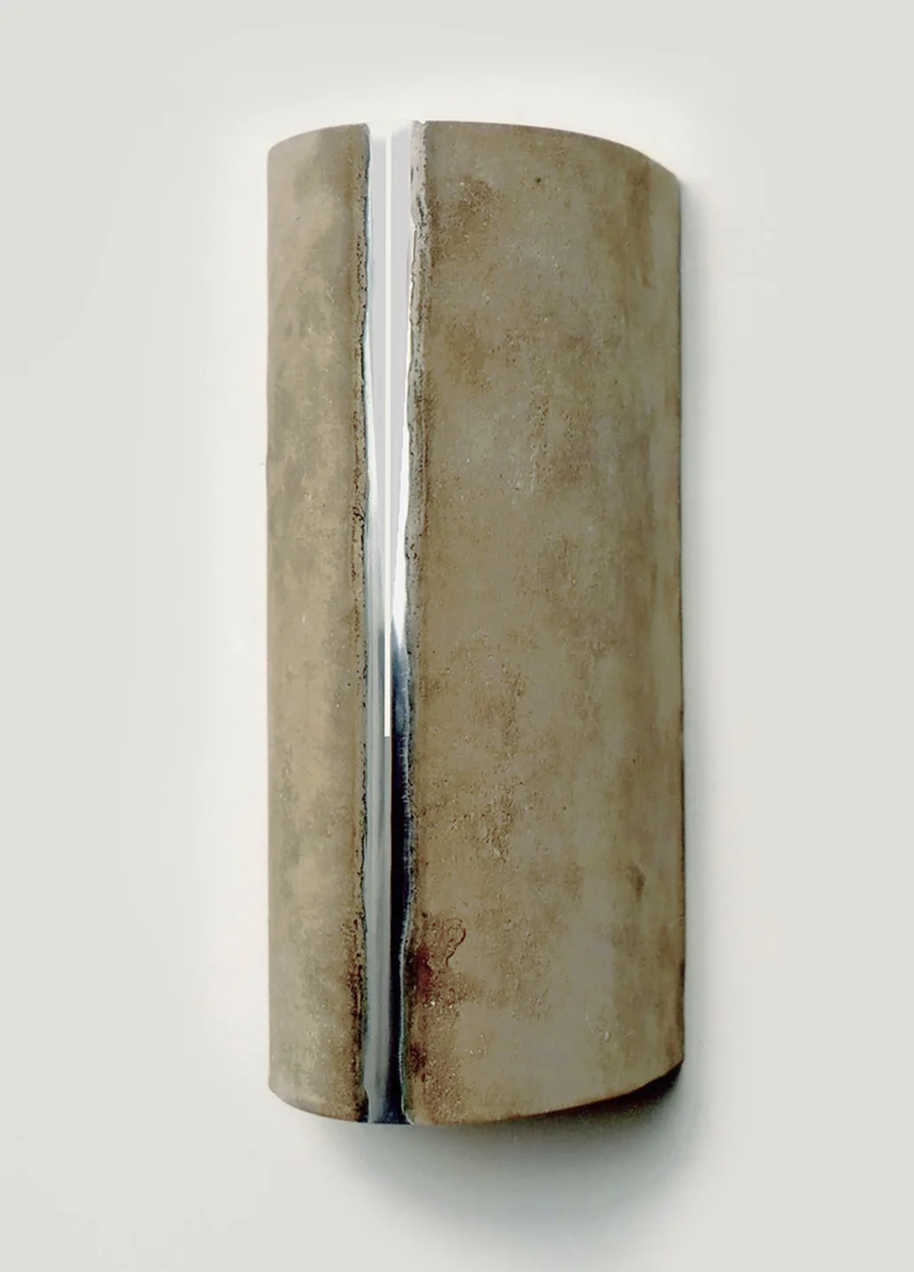 PROJECTING PORTAL (I) 2001 limestone powder on zinc 21.6 x 9.4 x 10.3 (private collection UK)