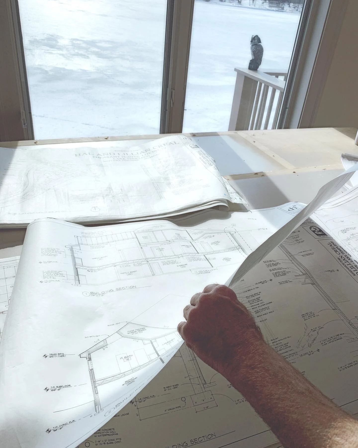 God bless clients with original house plans! 🙏🏼

We don't usually know what's behind the walls when we start a remodel, so it's a huge blessing when original owners leave the build plans behind when they move. There will still be plenty of surprise