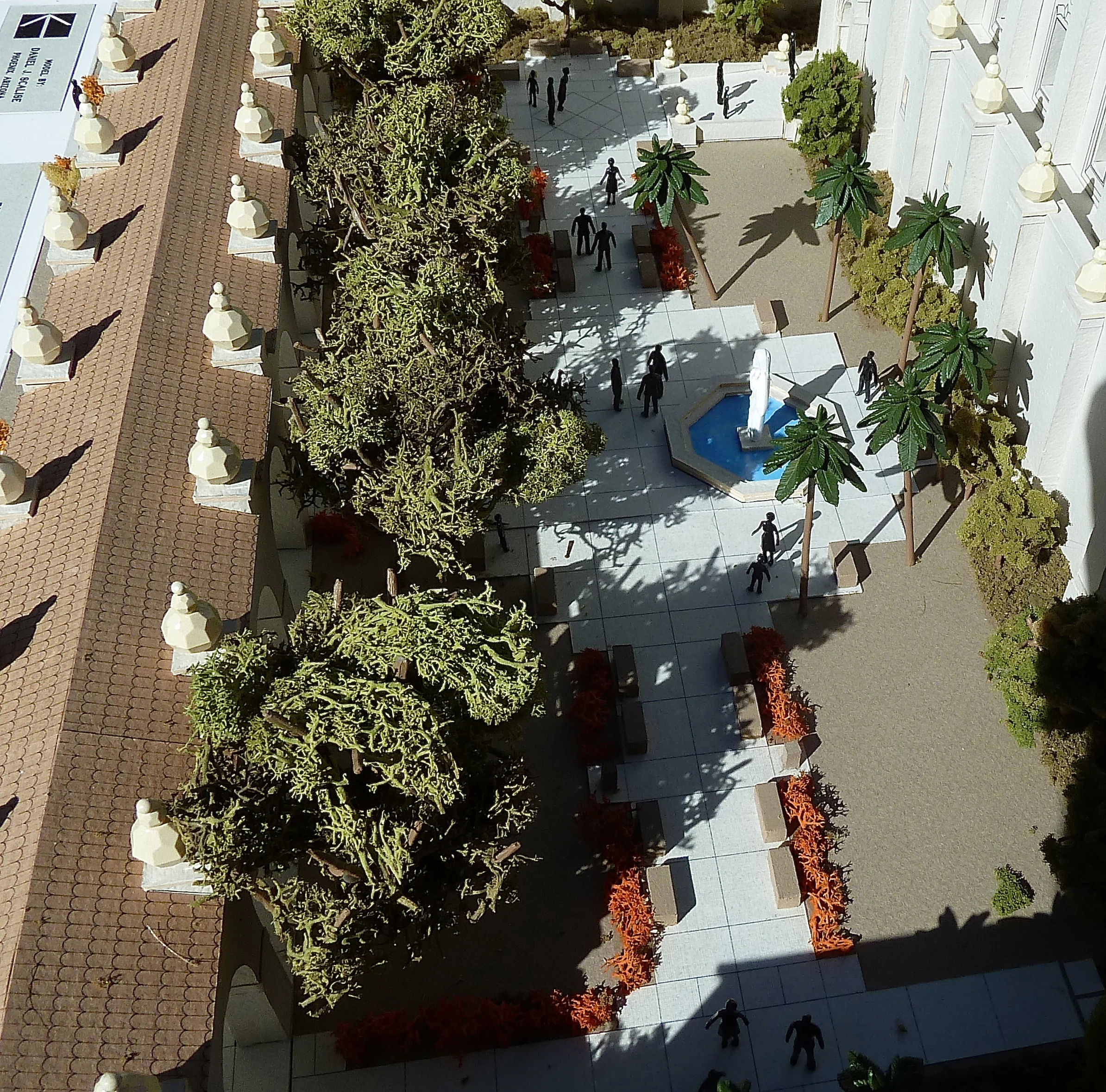 BROPHY COLLEGE PREP - STUDENT CHAPEL ENTRY PLAZA - PHOENIX, AZ