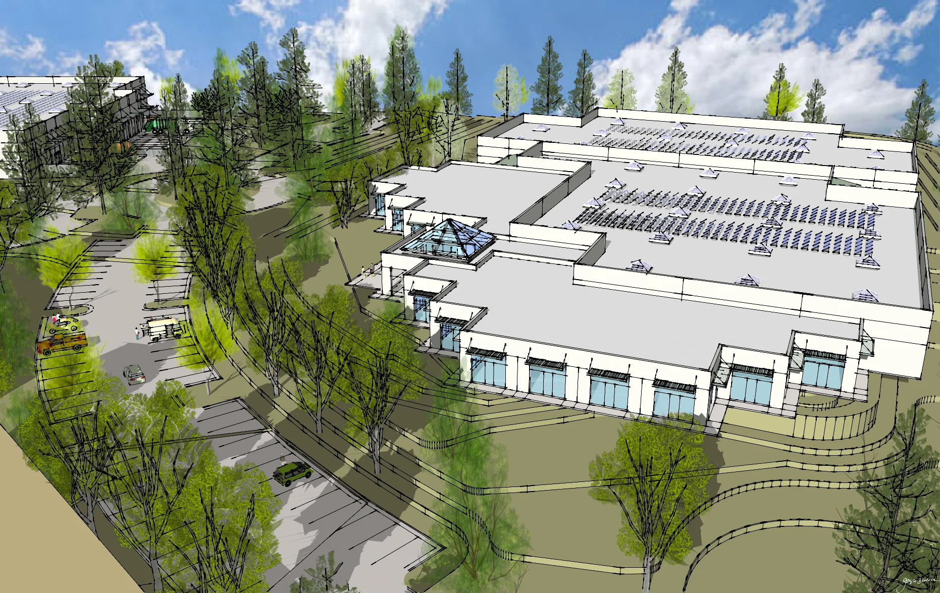 ECOPARK PHASE 2 - PRELIMINARY DESIGN DEVELOPMENT - CUMMING, GA