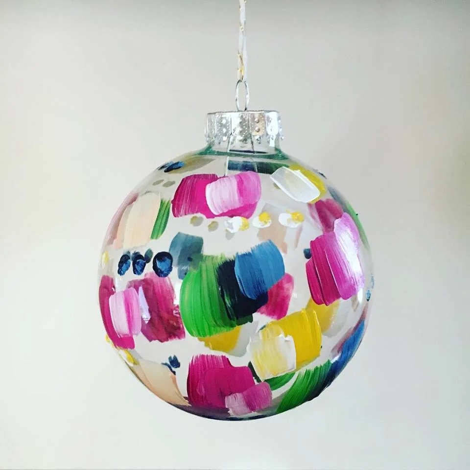 Abstract Christmas Ornament