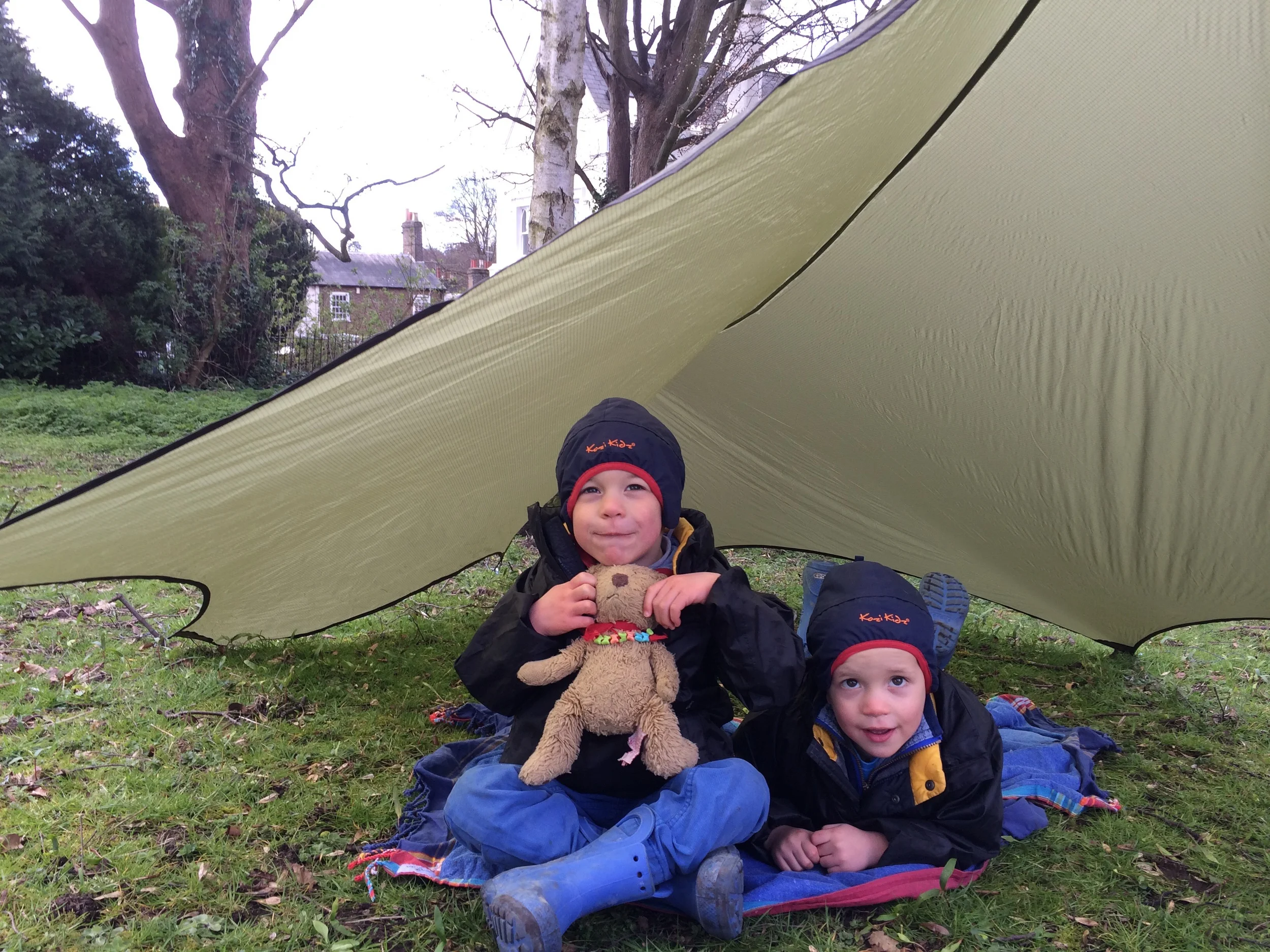 Local park practice with snacks and hot choccy