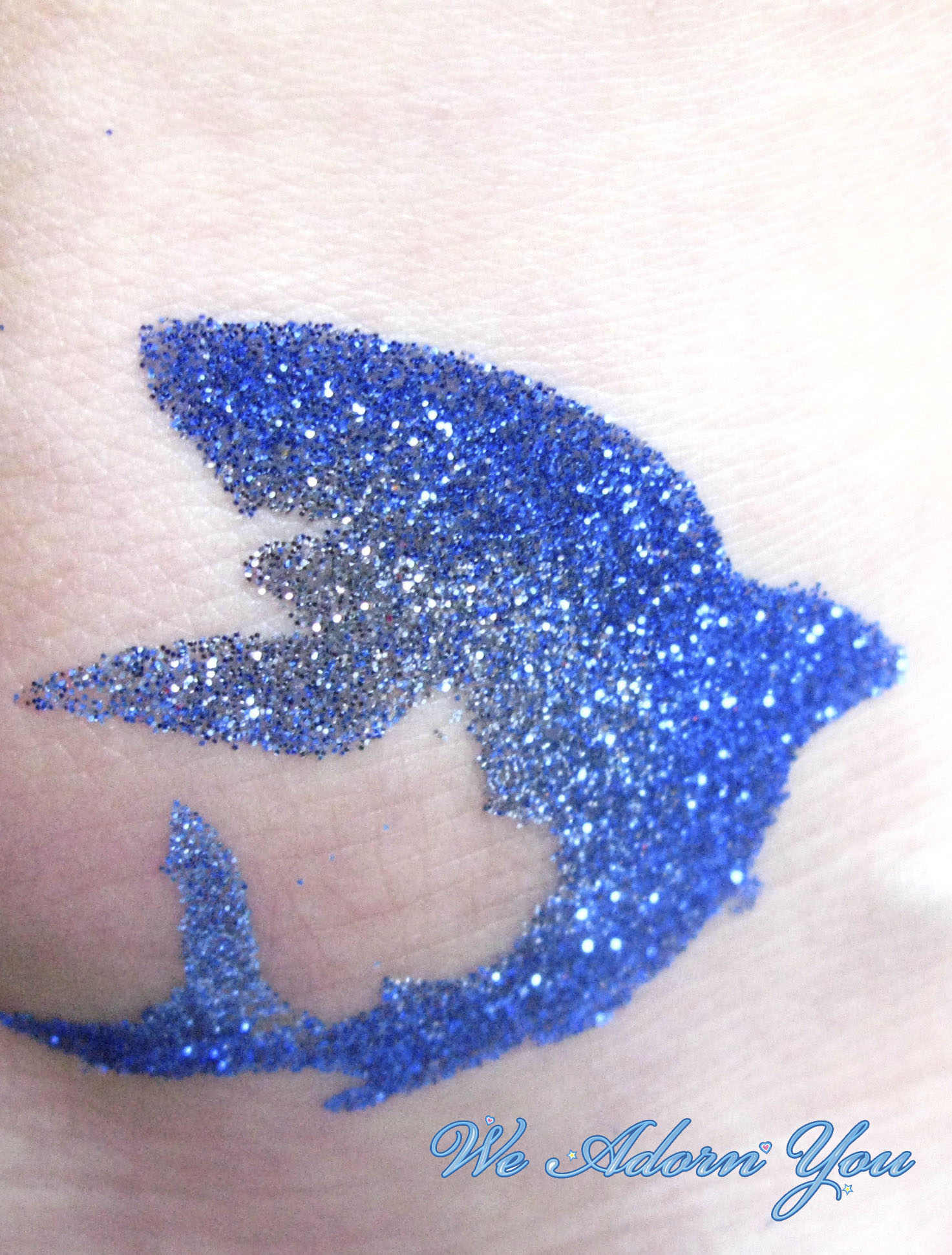 Glitter Tattoo Shark- We Adorn You.jpg