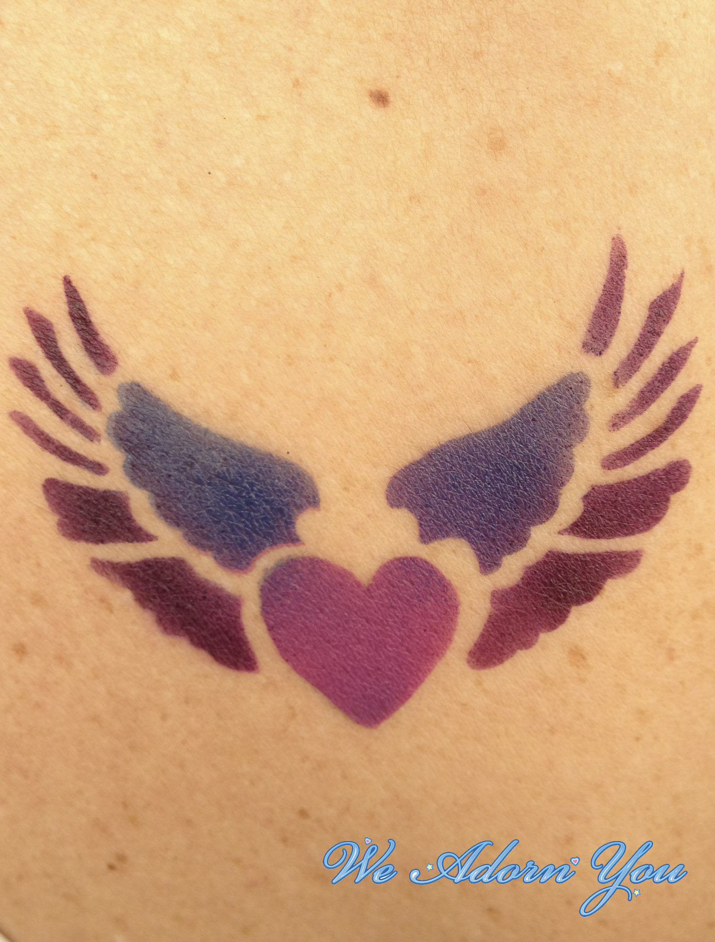Airbrush Tattoo Heart Wings - We Adorn You.jpg