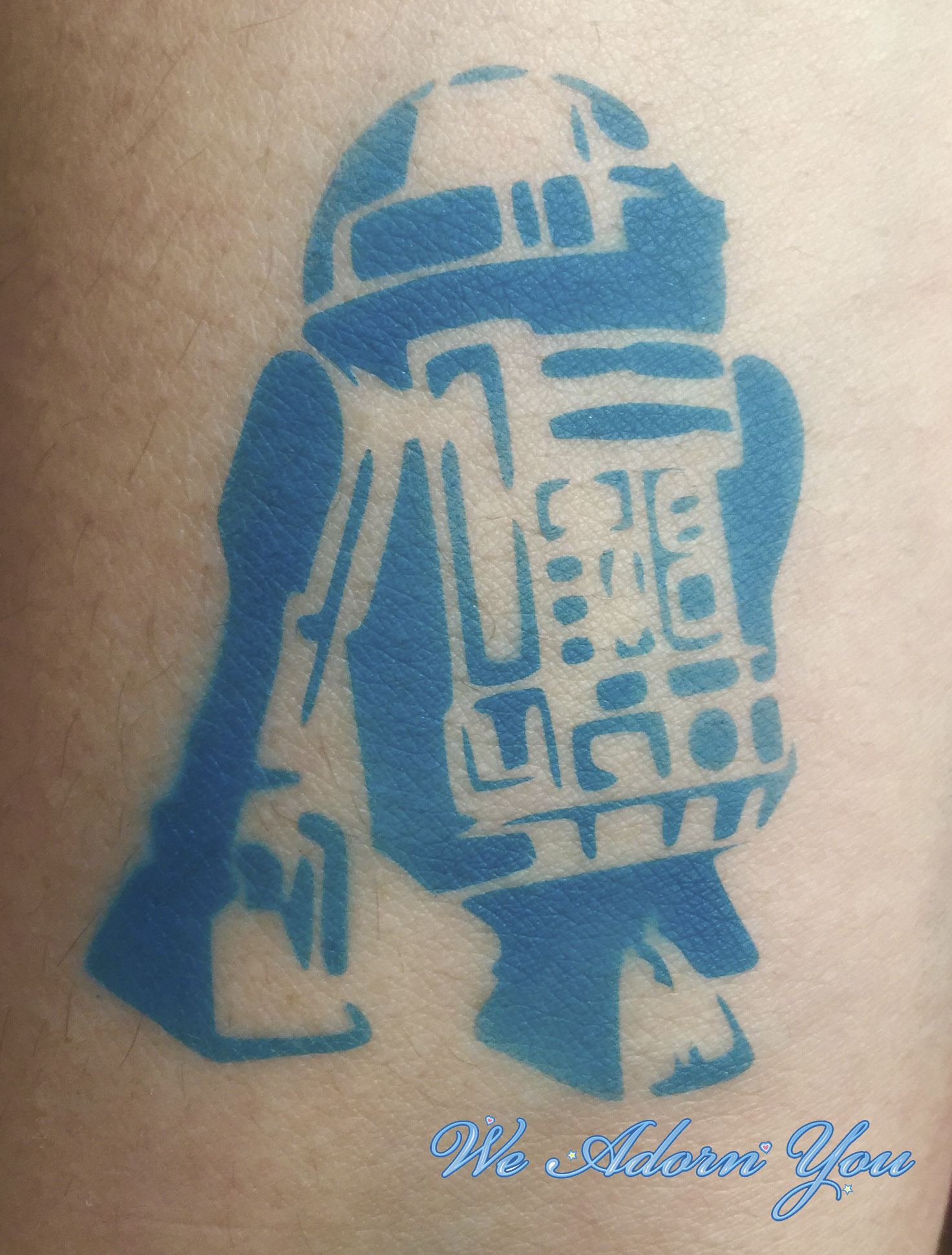 Airbrush Tattoo R2D2 - We Adorn You.jpg