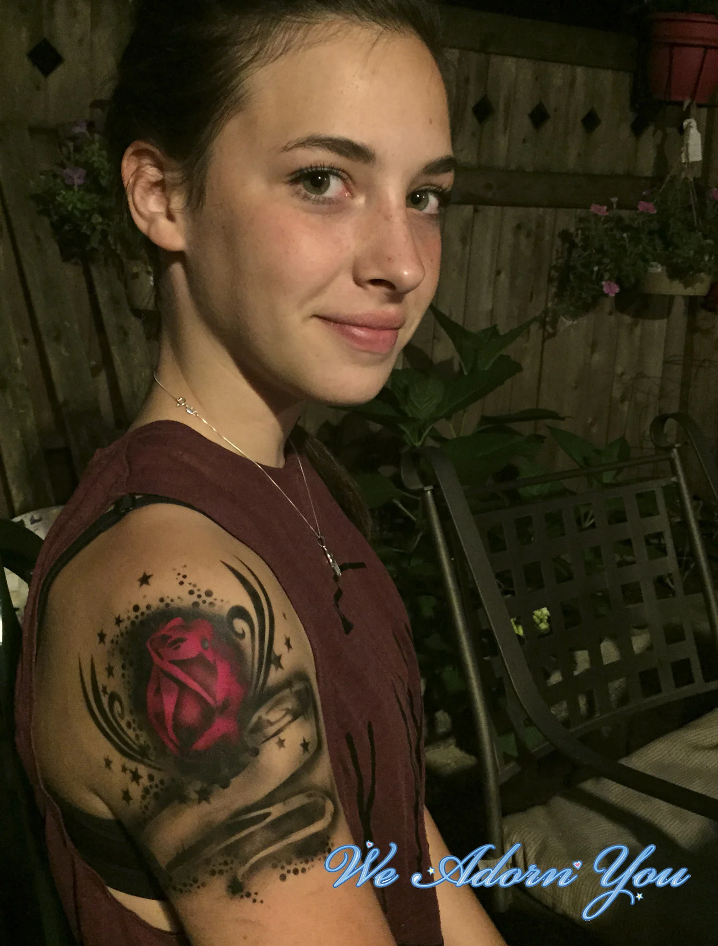 Premium Airbrush Tattoos Rose - We Adorn You.jpg