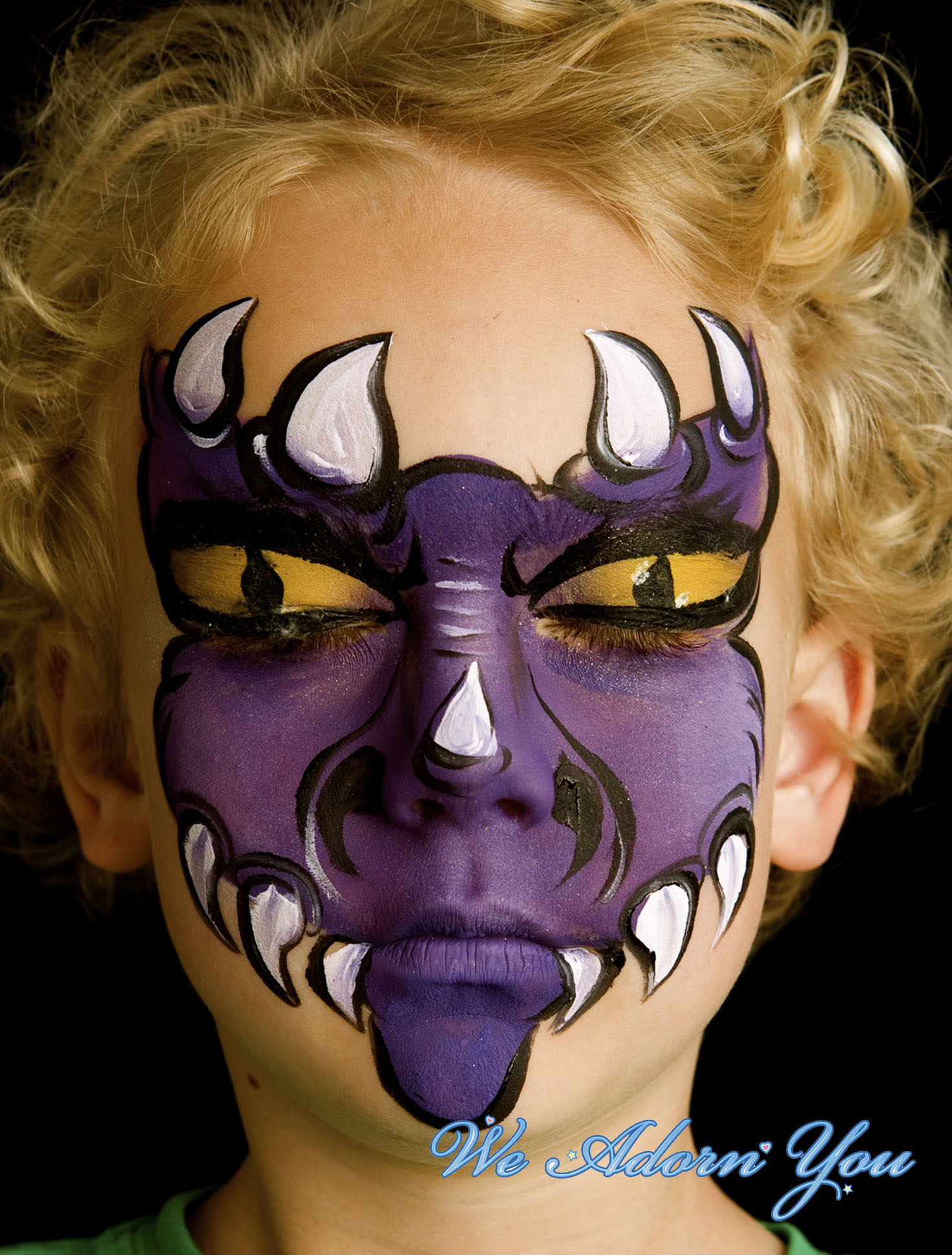 Face Painting Dragon - We Adorn You.jpg