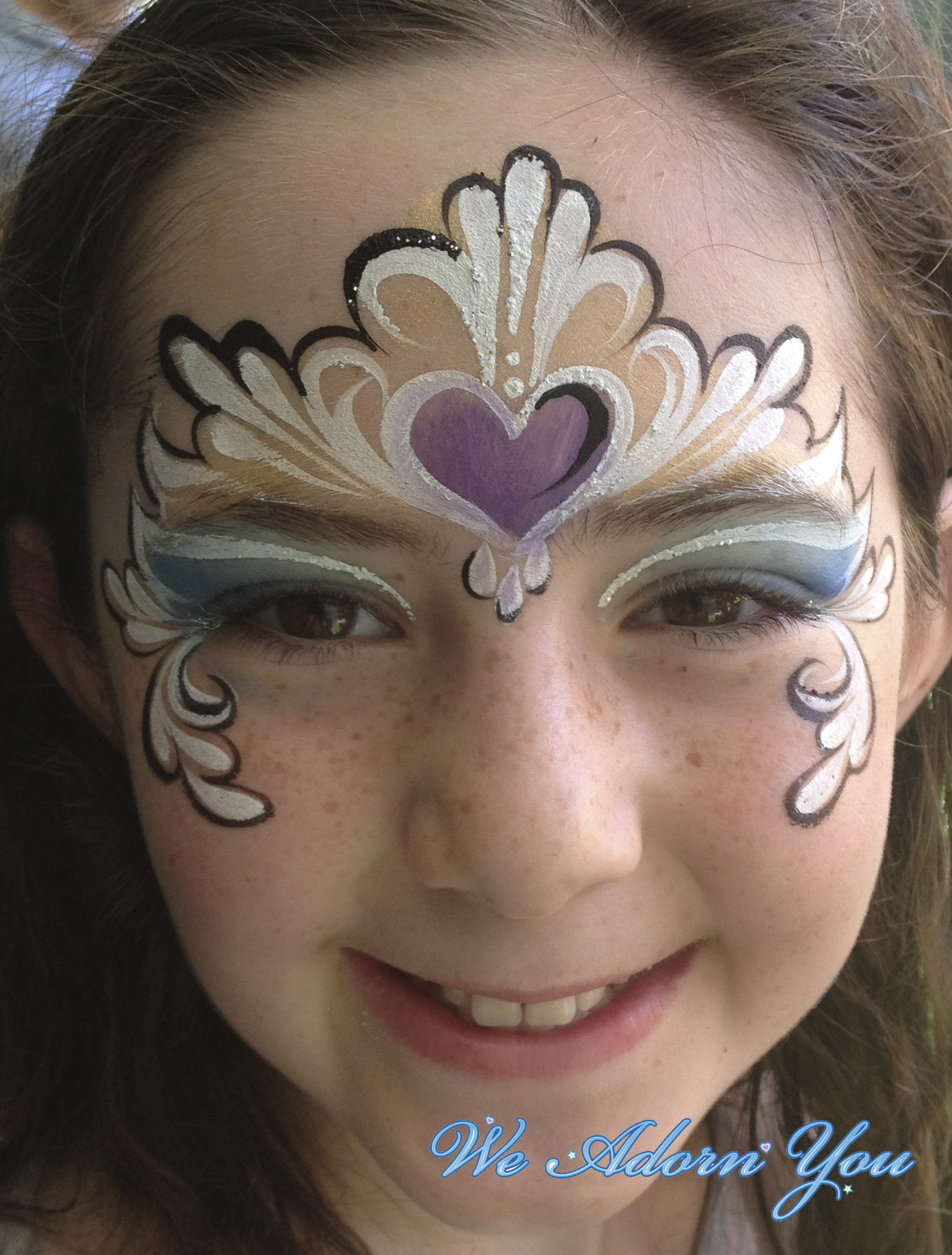 Face Painting Heart Princess - We Adorn You.jpg