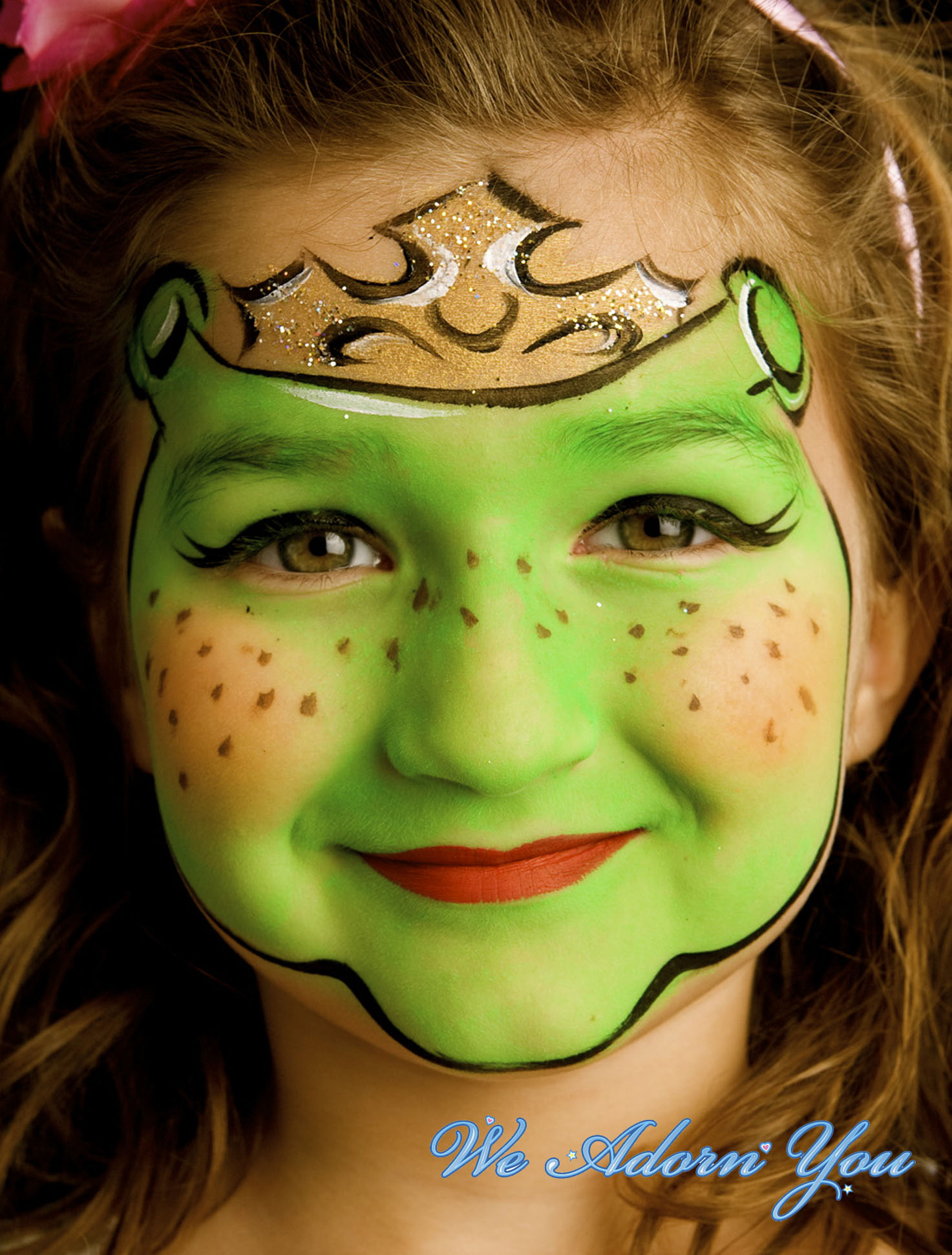 Face Painting Shrek Girl- We Adorn You.jpg