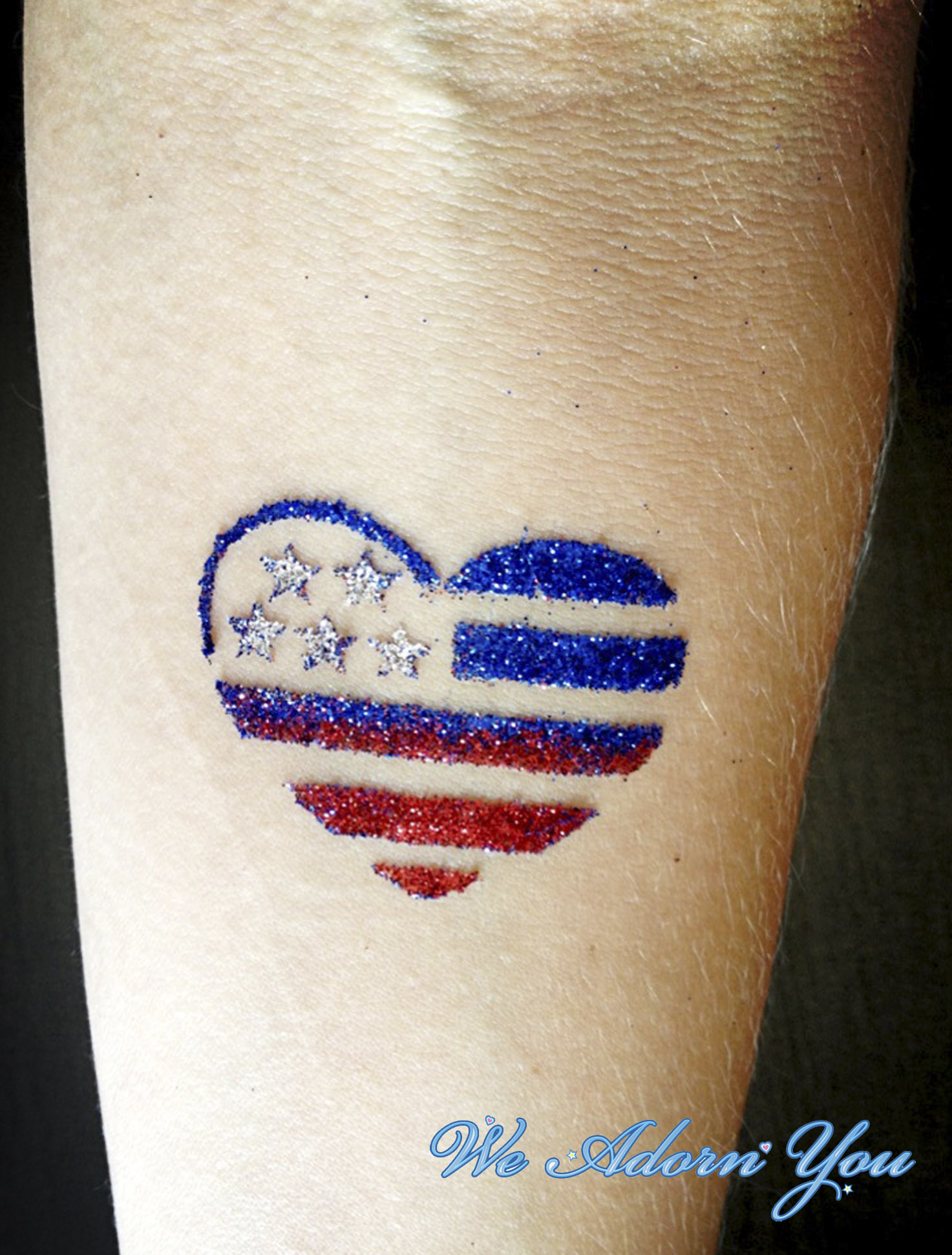 Glitter Tattoos Heart America - We Adorn You.jpg