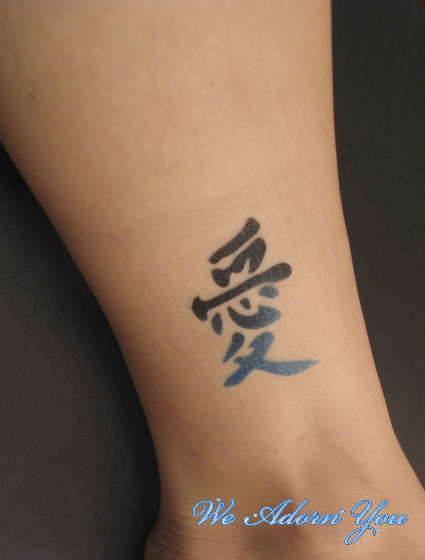 Airbrush Tattoo Chinese Symbol- We Adorn You.jpg
