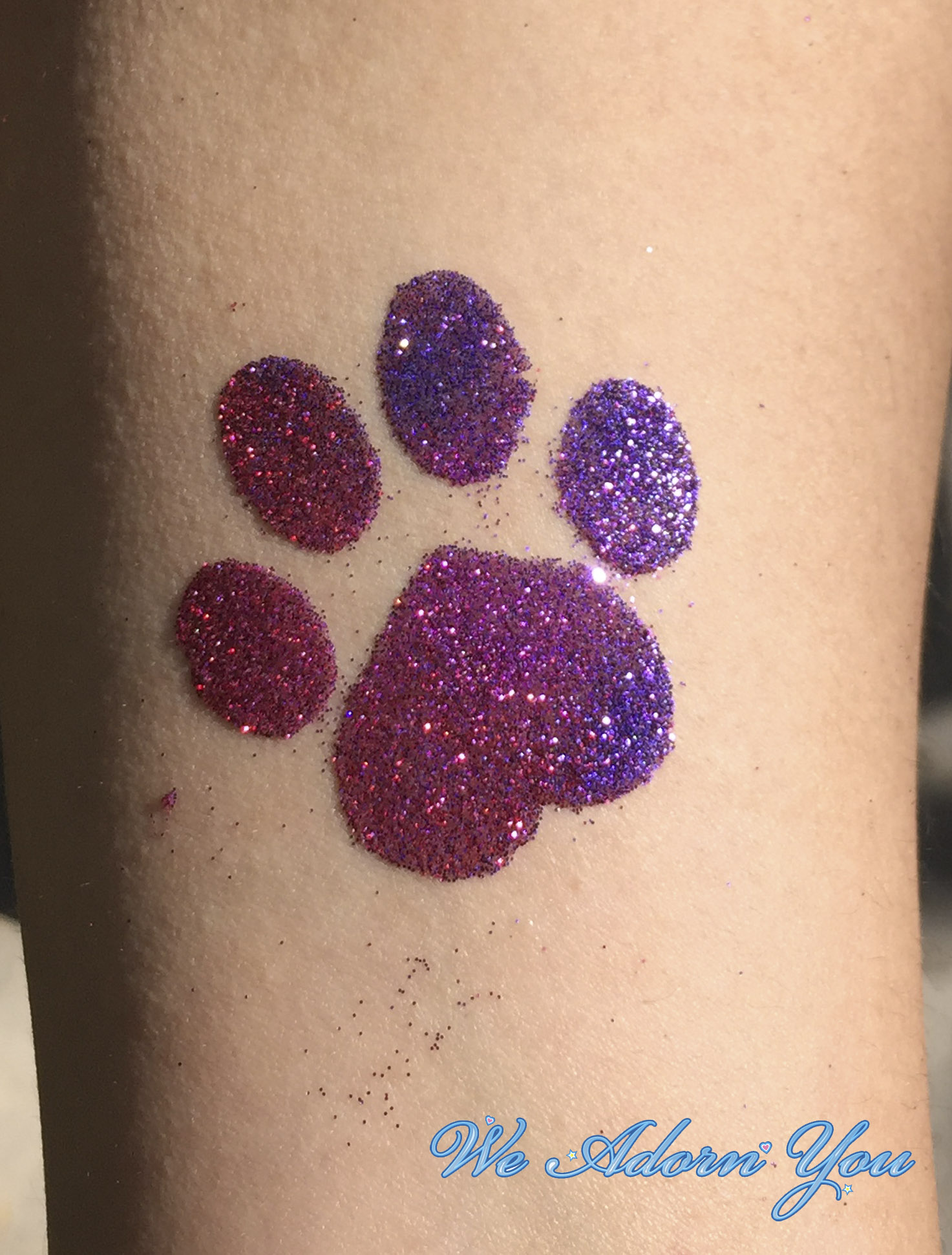 Glitter Tattoos Paw- We Adorn You.jpg