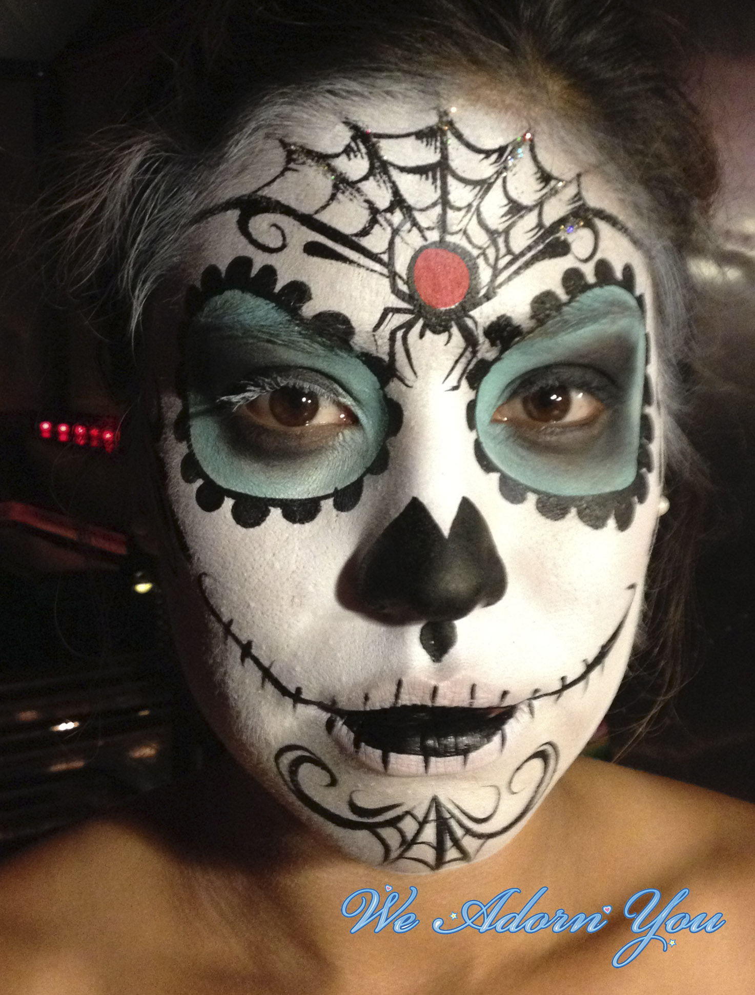 Face Painting Sugar Skull- We Adorn You.jpg