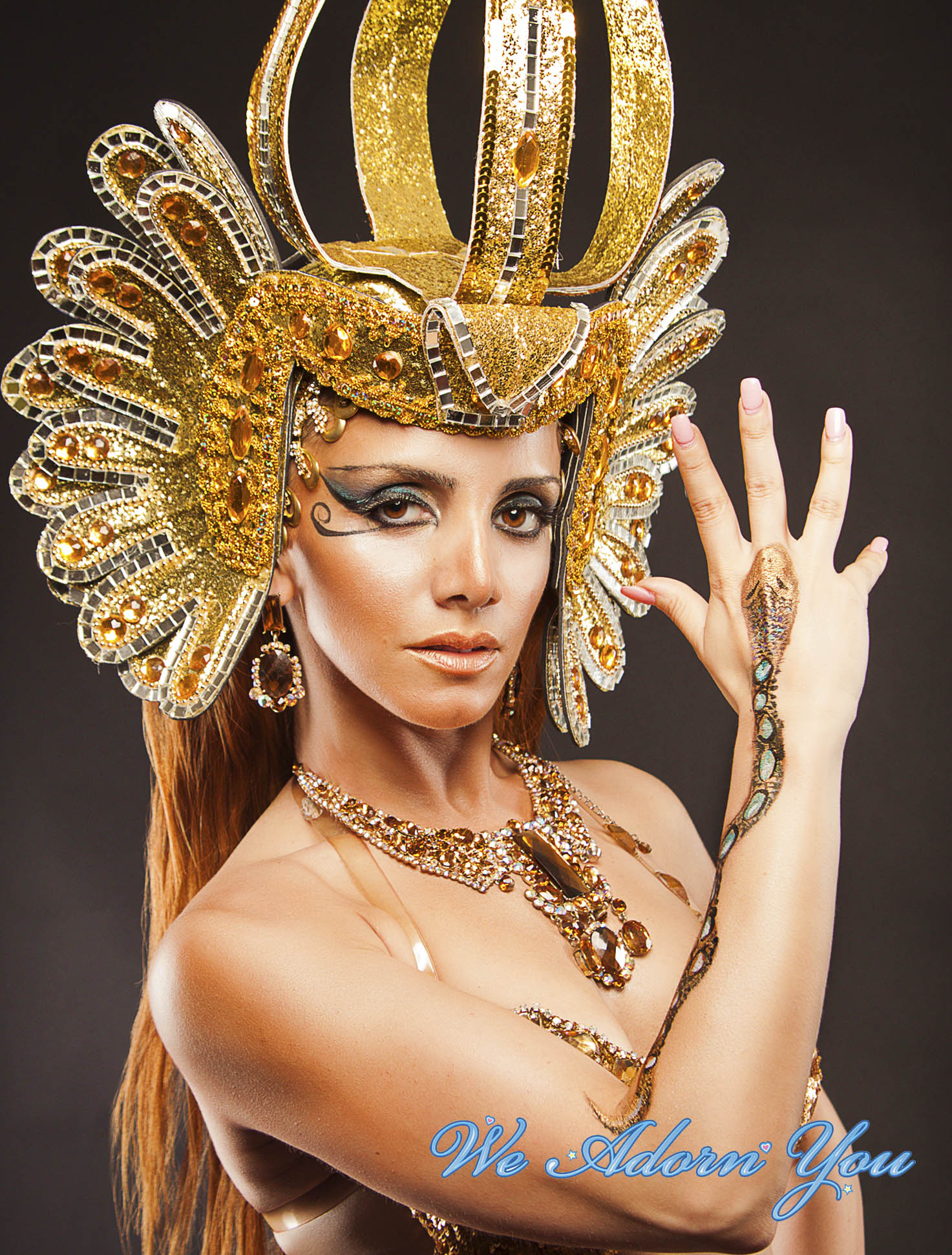 Body Painting Anna Pipoyan Cleopatra - We Adorn You.jpg